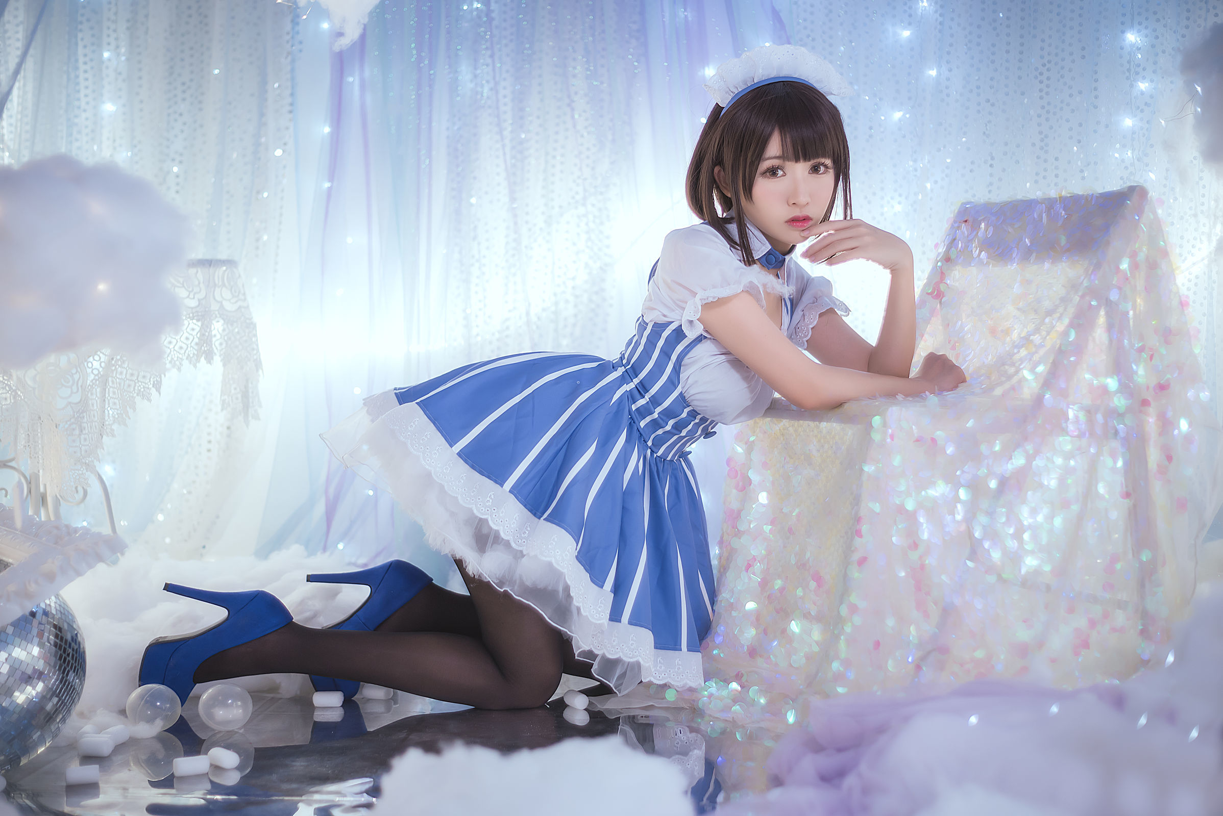 [萝莉COS] 鳗鱼霏儿 - 加藤惠 女仆