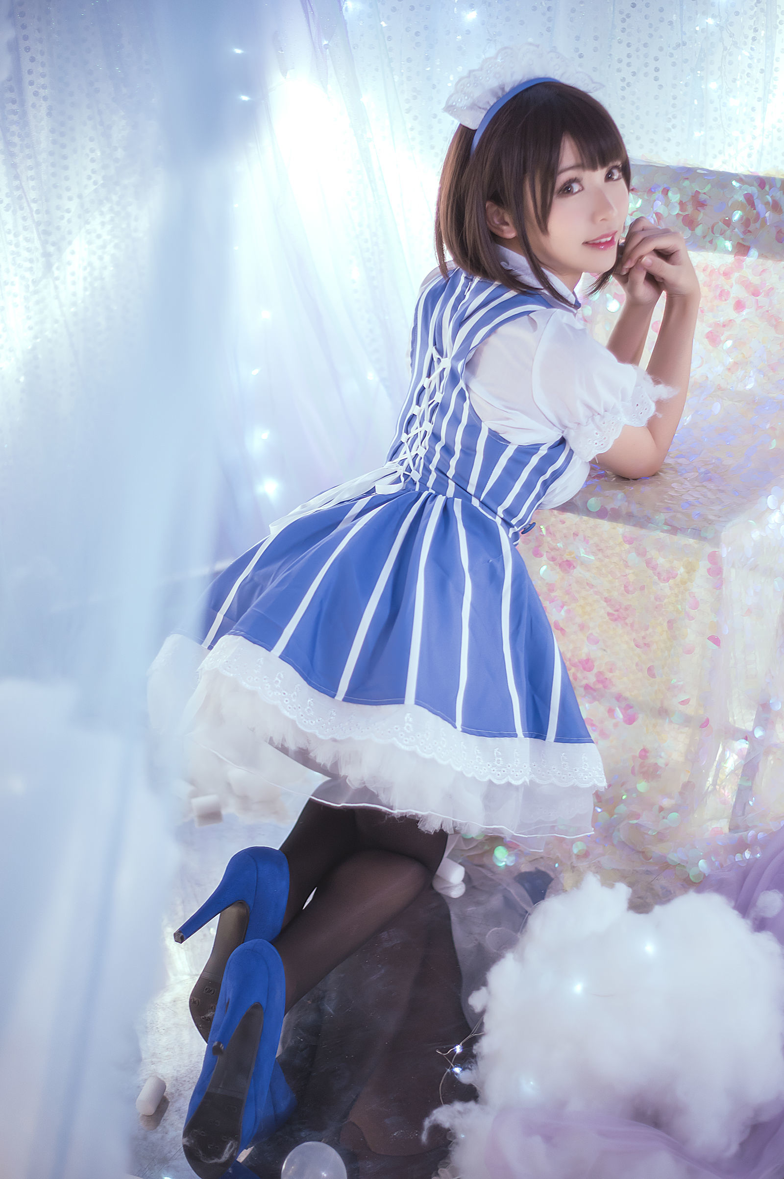 [萝莉COS] 鳗鱼霏儿 - 加藤惠 女仆