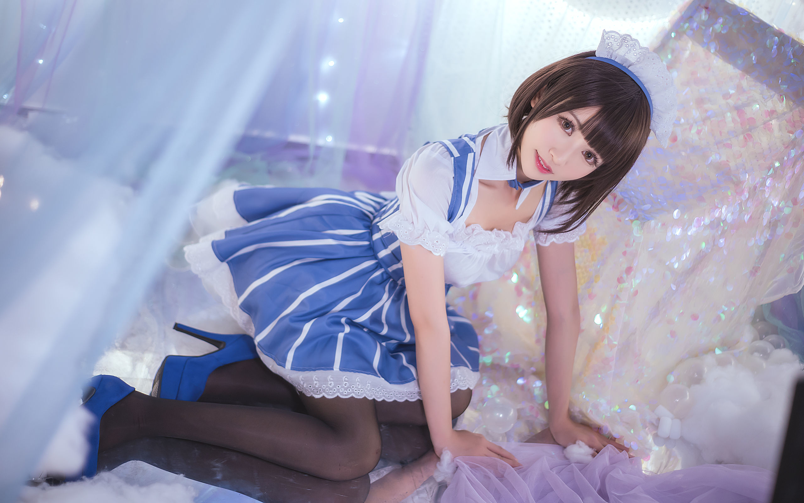 [萝莉COS] 鳗鱼霏儿 - 加藤惠 女仆