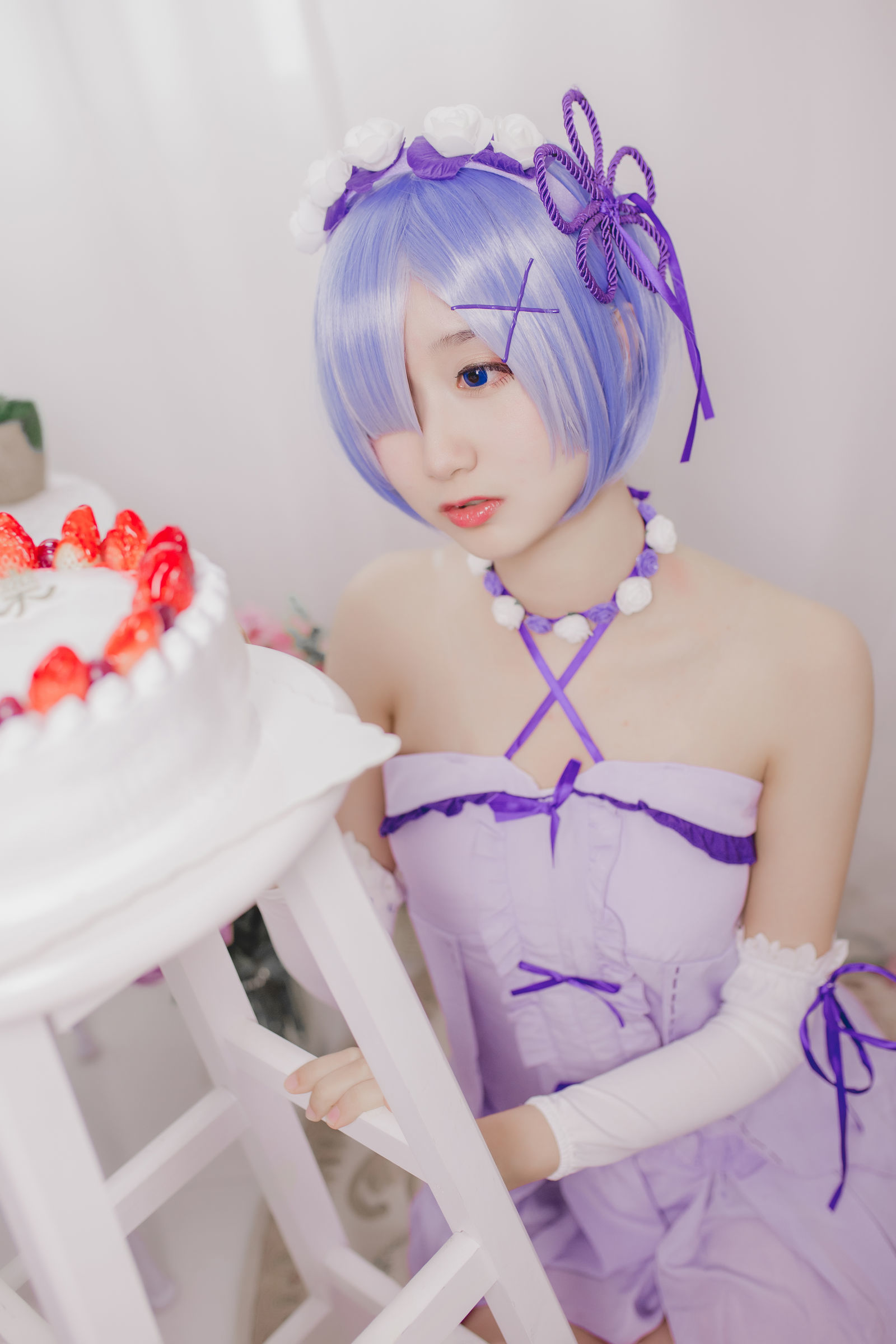 [萝莉COS] 木绵绵OwO - 雷姆生日