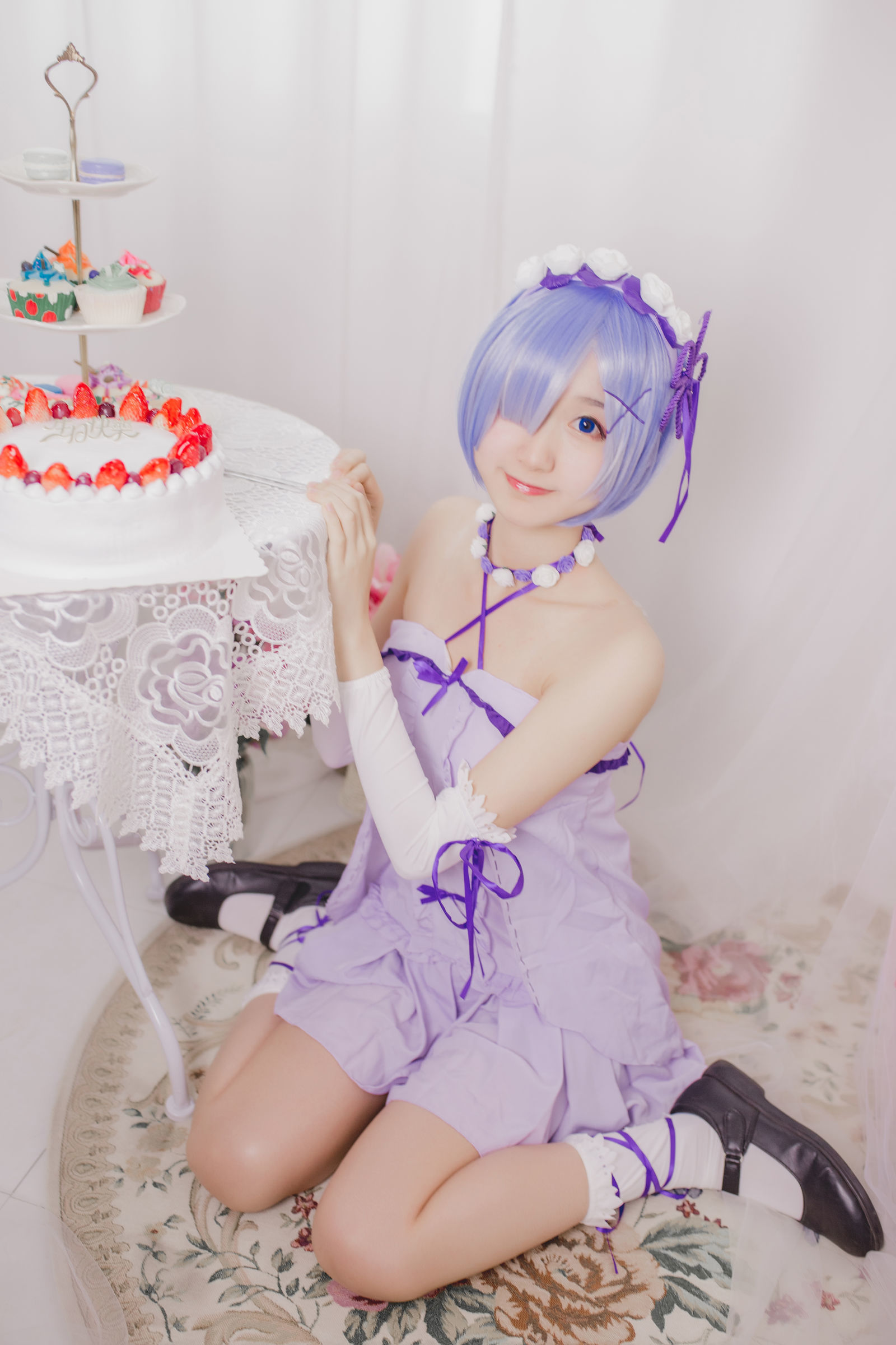 [萝莉COS] 木绵绵OwO - 雷姆生日