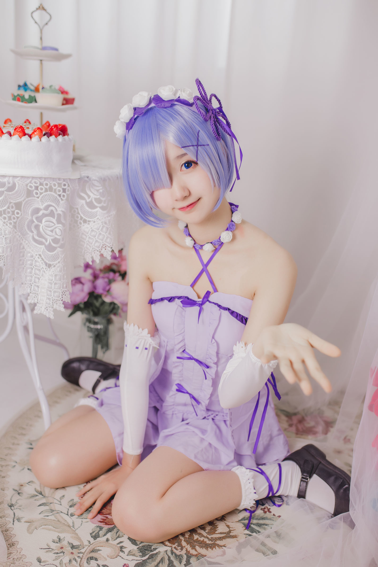 [萝莉COS] 木绵绵OwO - 雷姆生日