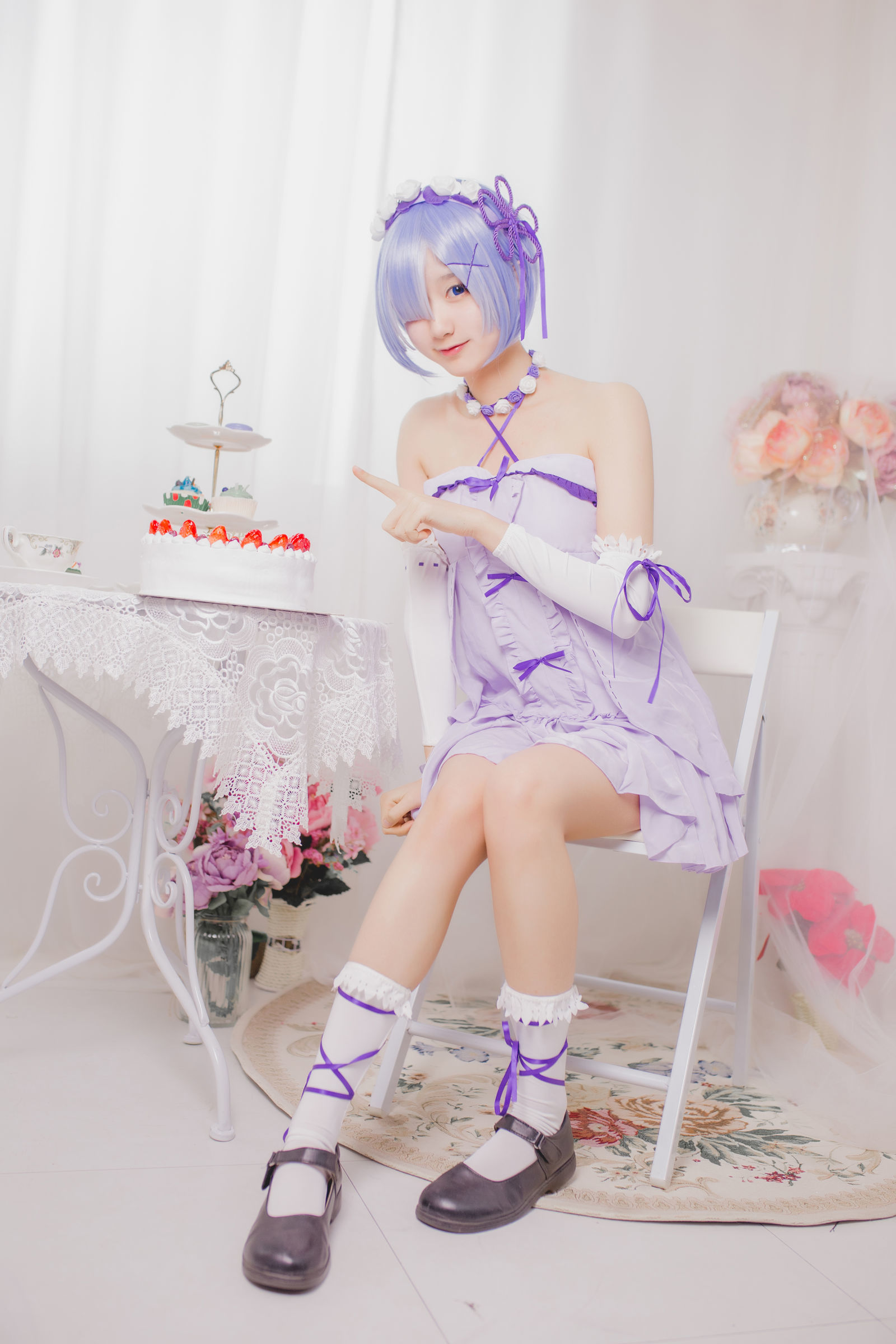 [萝莉COS] 木绵绵OwO - 雷姆生日