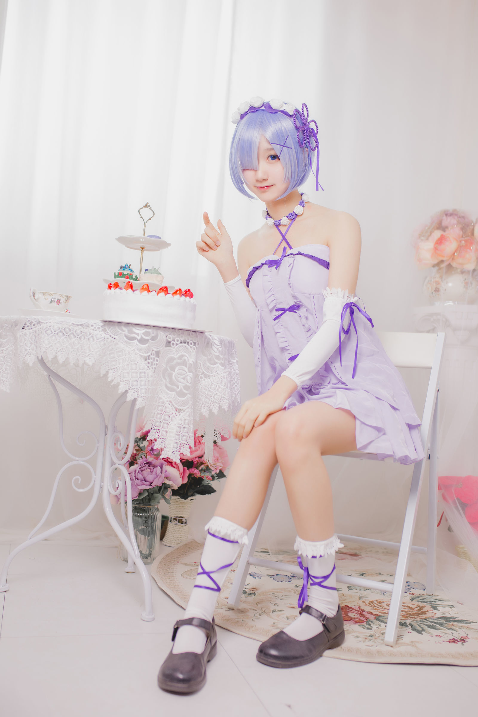 [萝莉COS] 木绵绵OwO - 雷姆生日