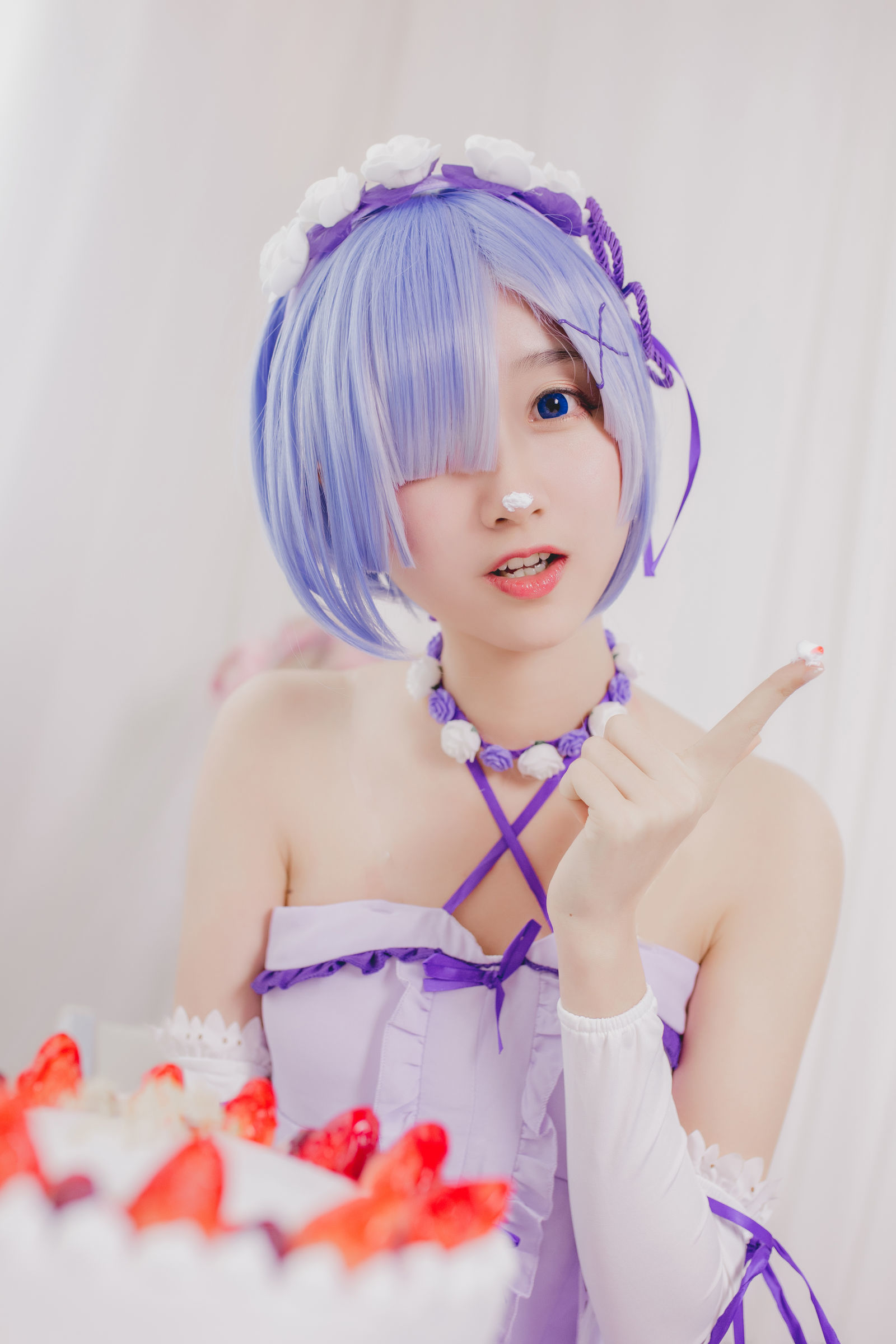 [萝莉COS] 木绵绵OwO - 雷姆生日