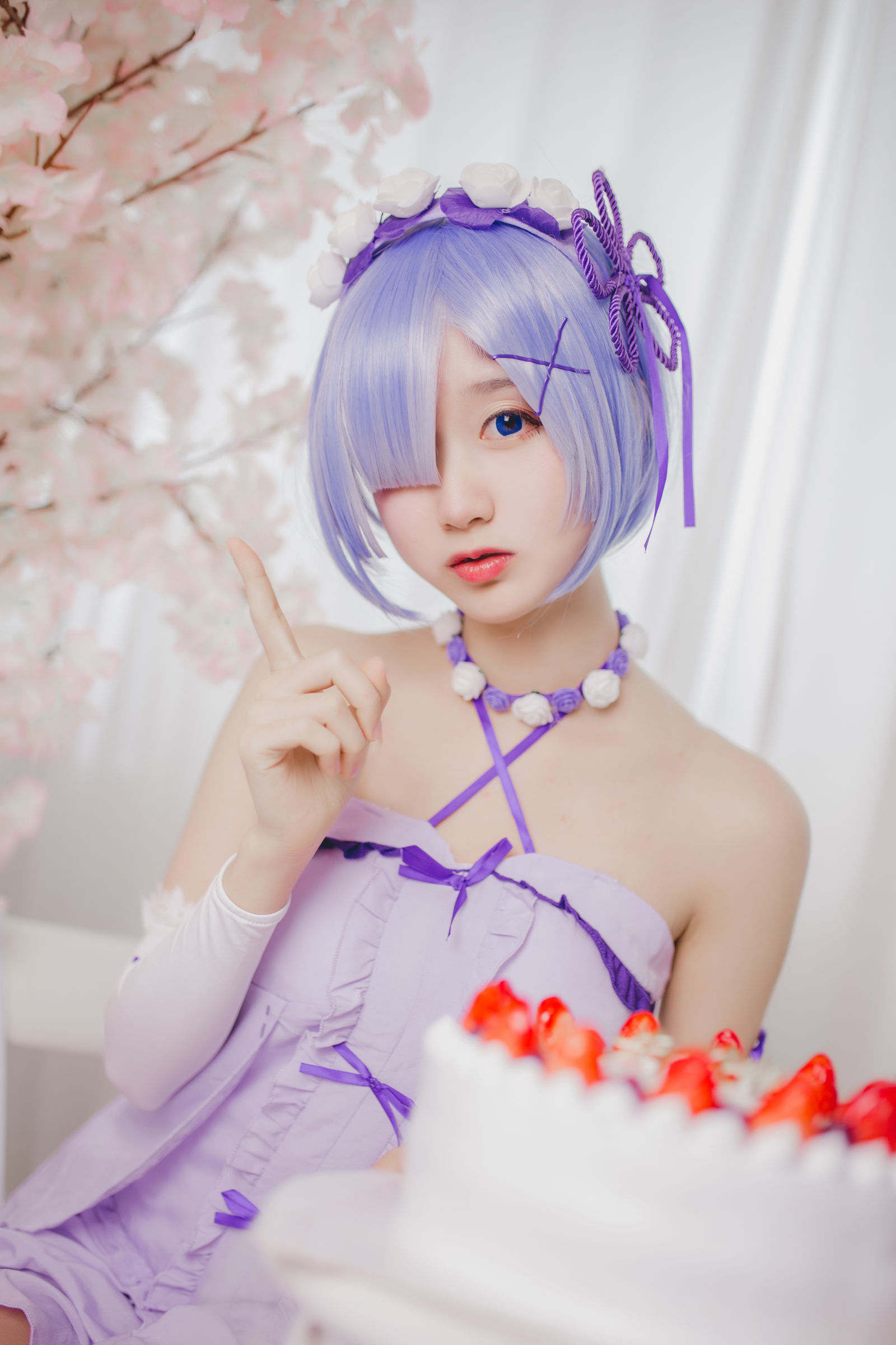 [萝莉COS] 木绵绵OwO - 雷姆生日