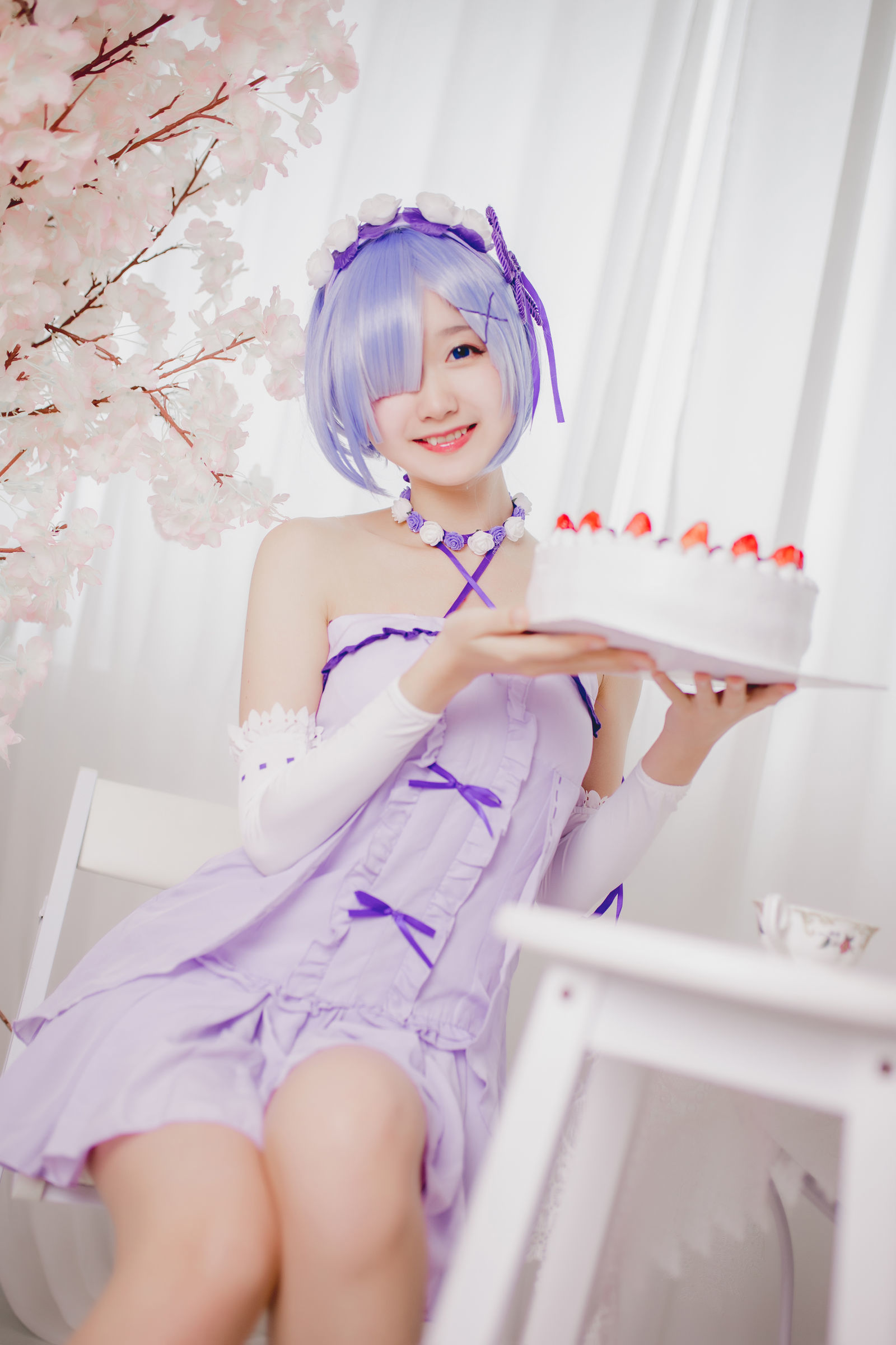 [萝莉COS] 木绵绵OwO - 雷姆生日