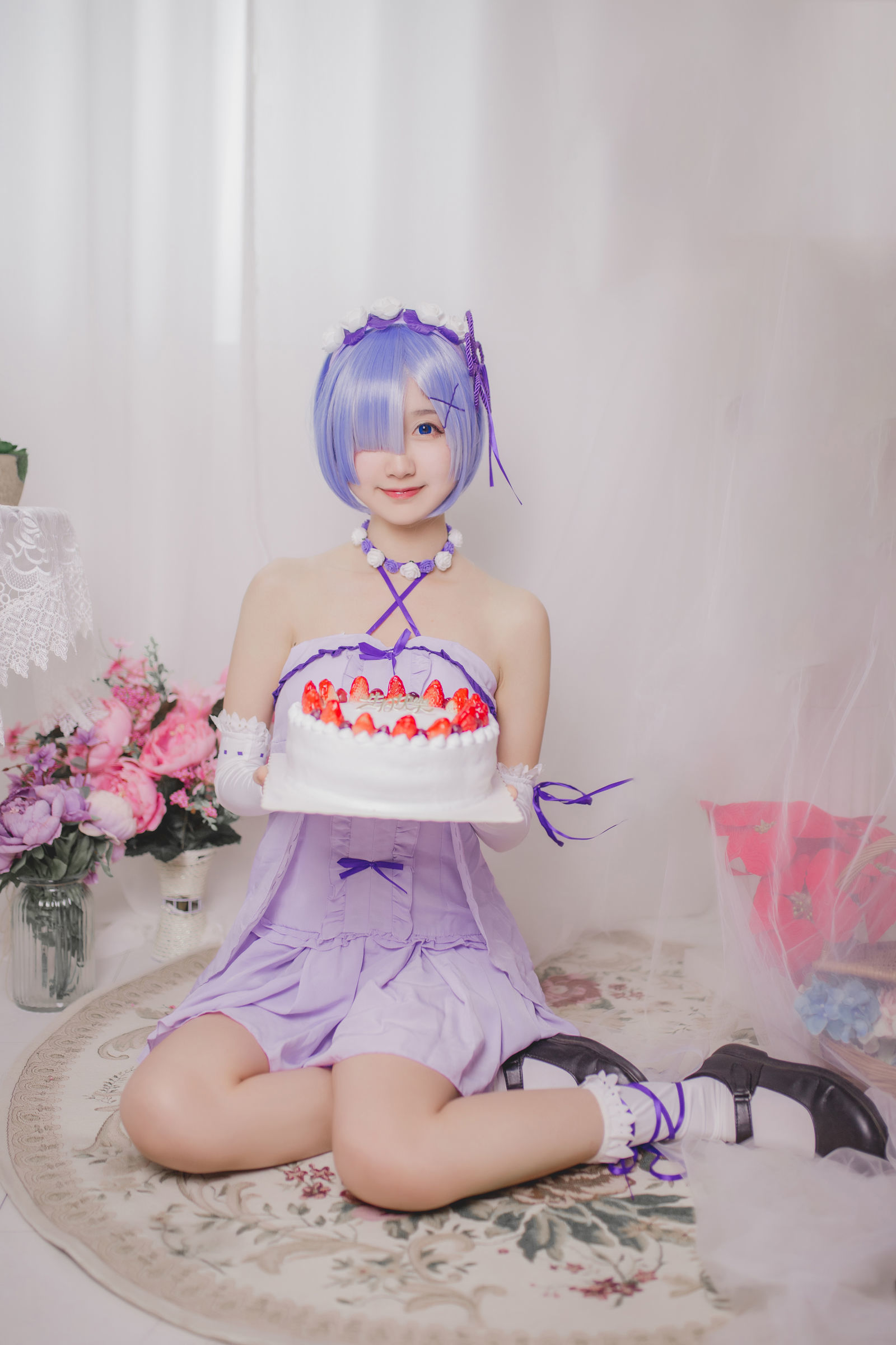 [萝莉COS] 木绵绵OwO - 雷姆生日
