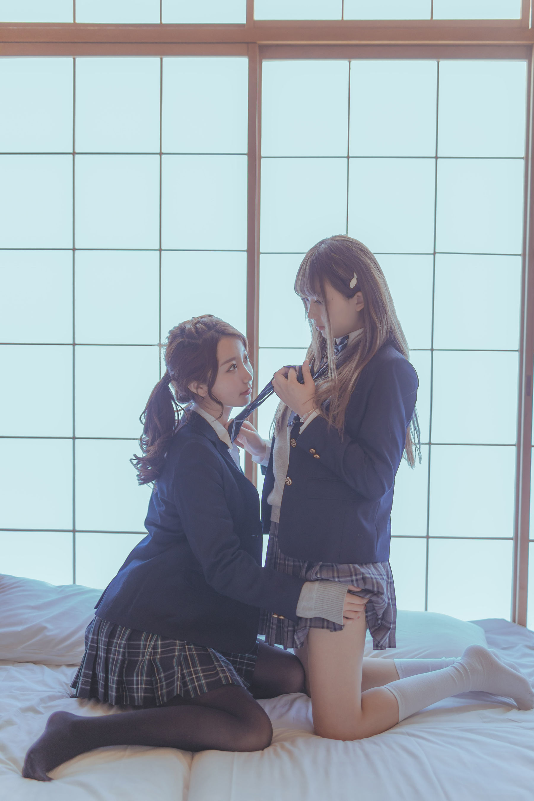 [萝莉COS] 黑川 - JK百合
