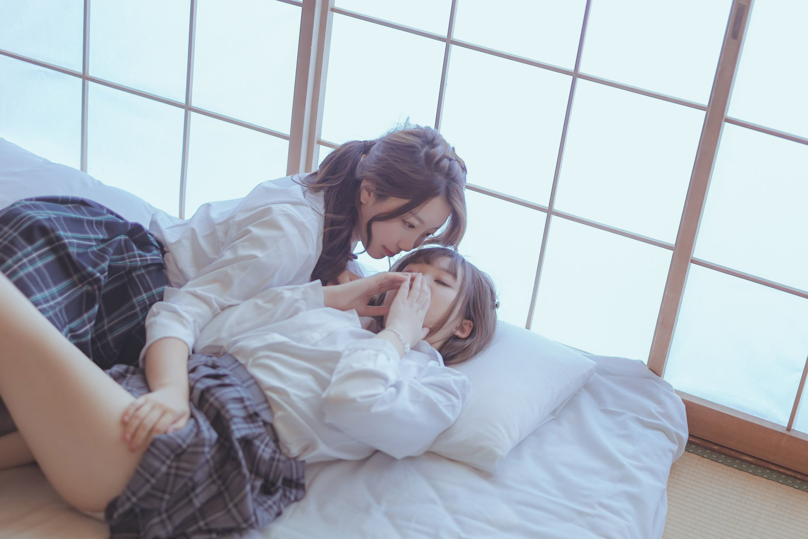 [萝莉COS] 黑川 - JK百合