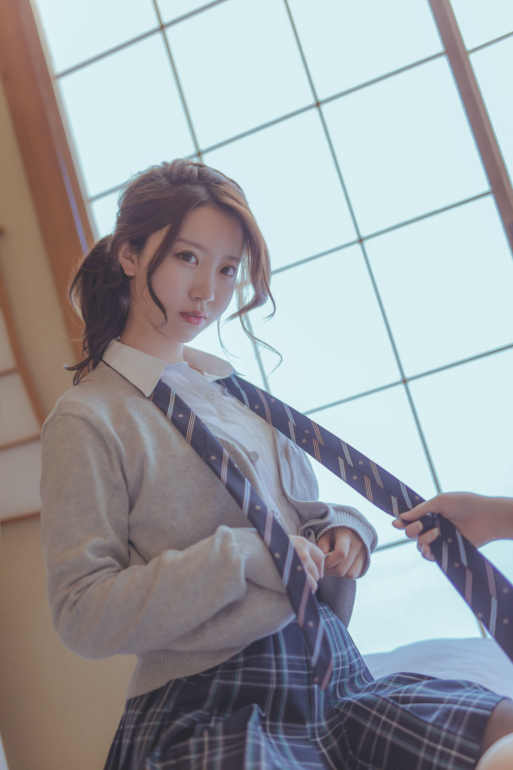 [萝莉COS] 黑川 - JK百合