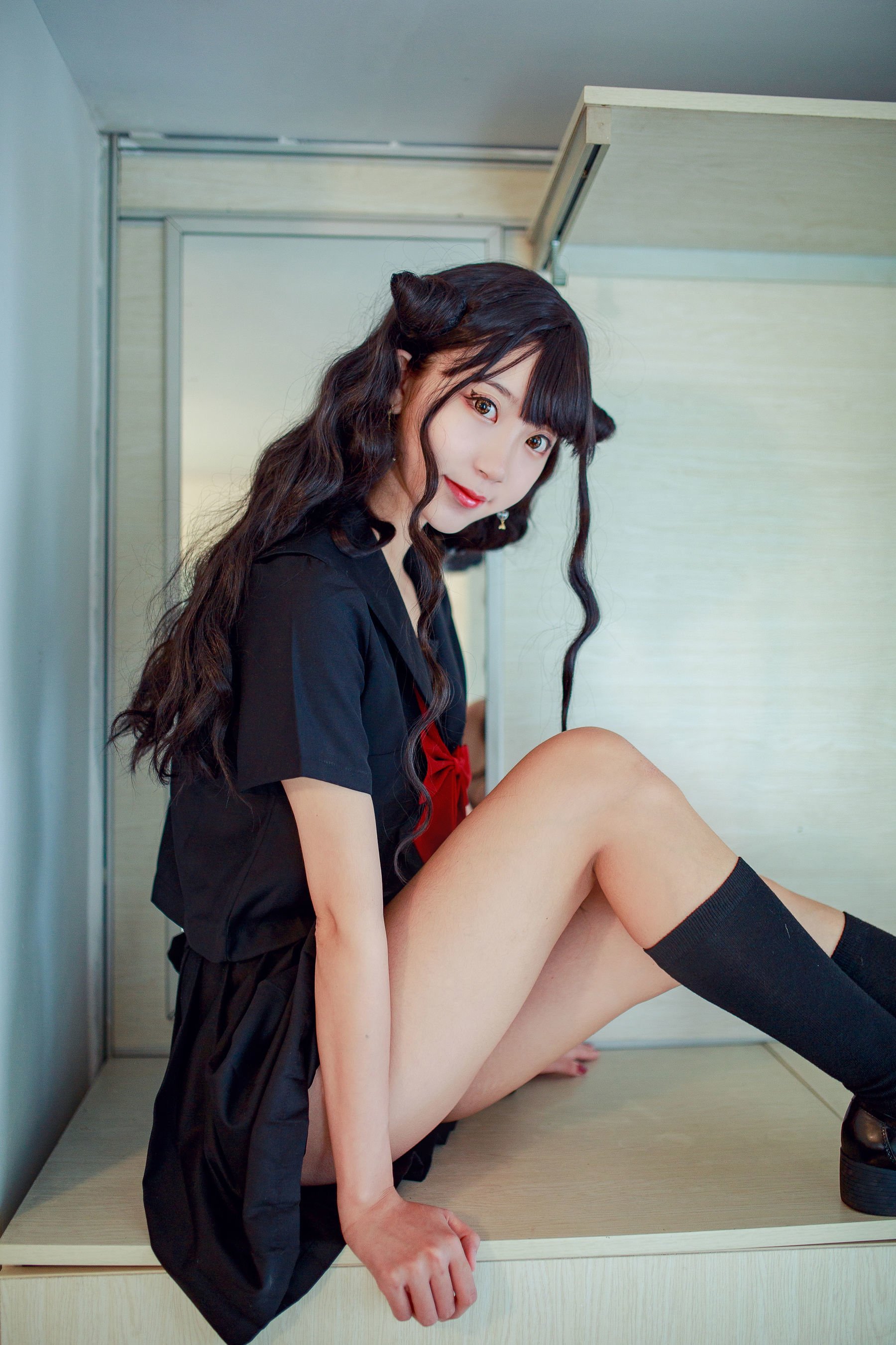 [萝莉COS] 黑川 - 小恶魔JK