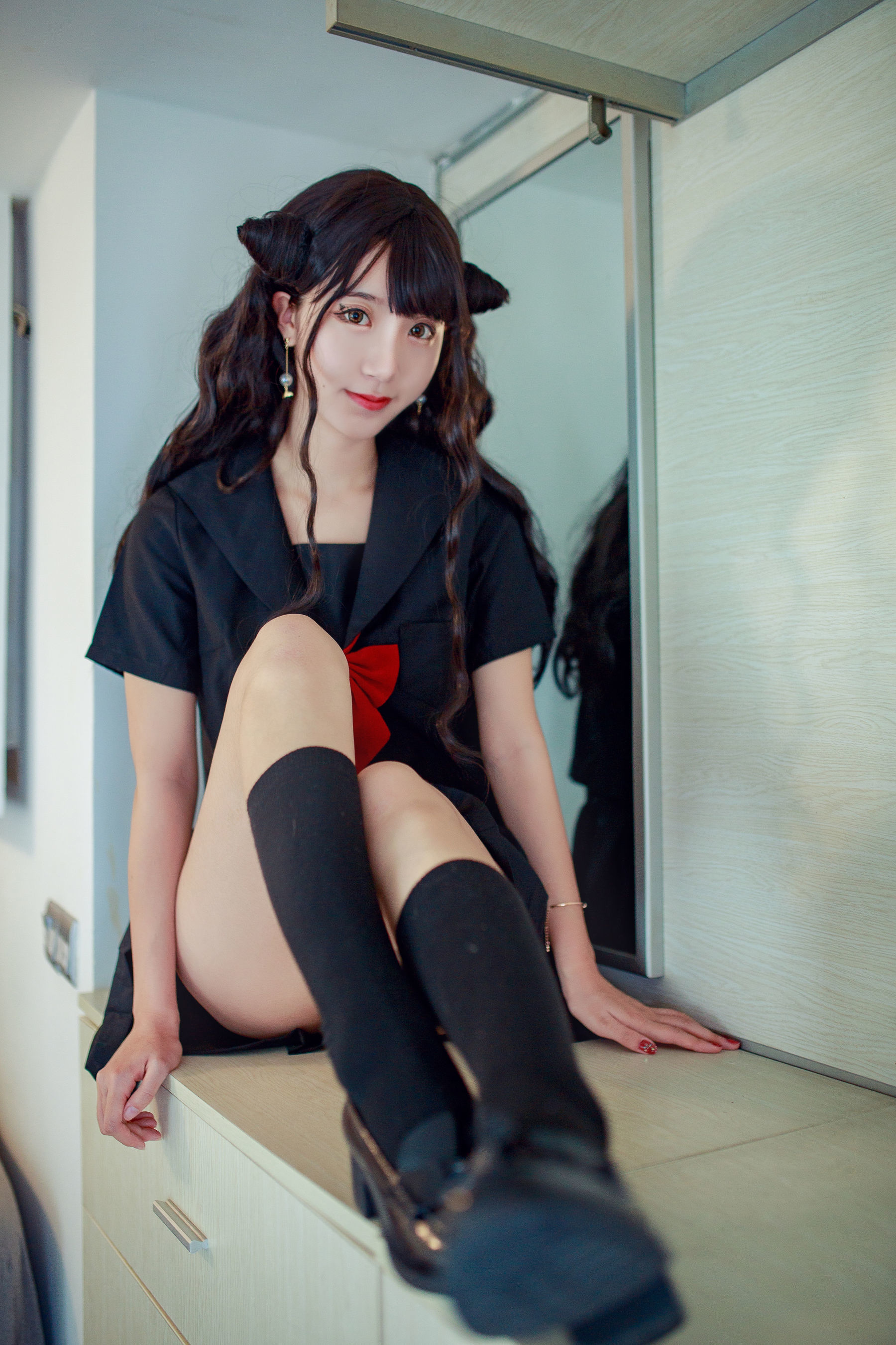 [萝莉COS] 黑川 - 小恶魔JK
