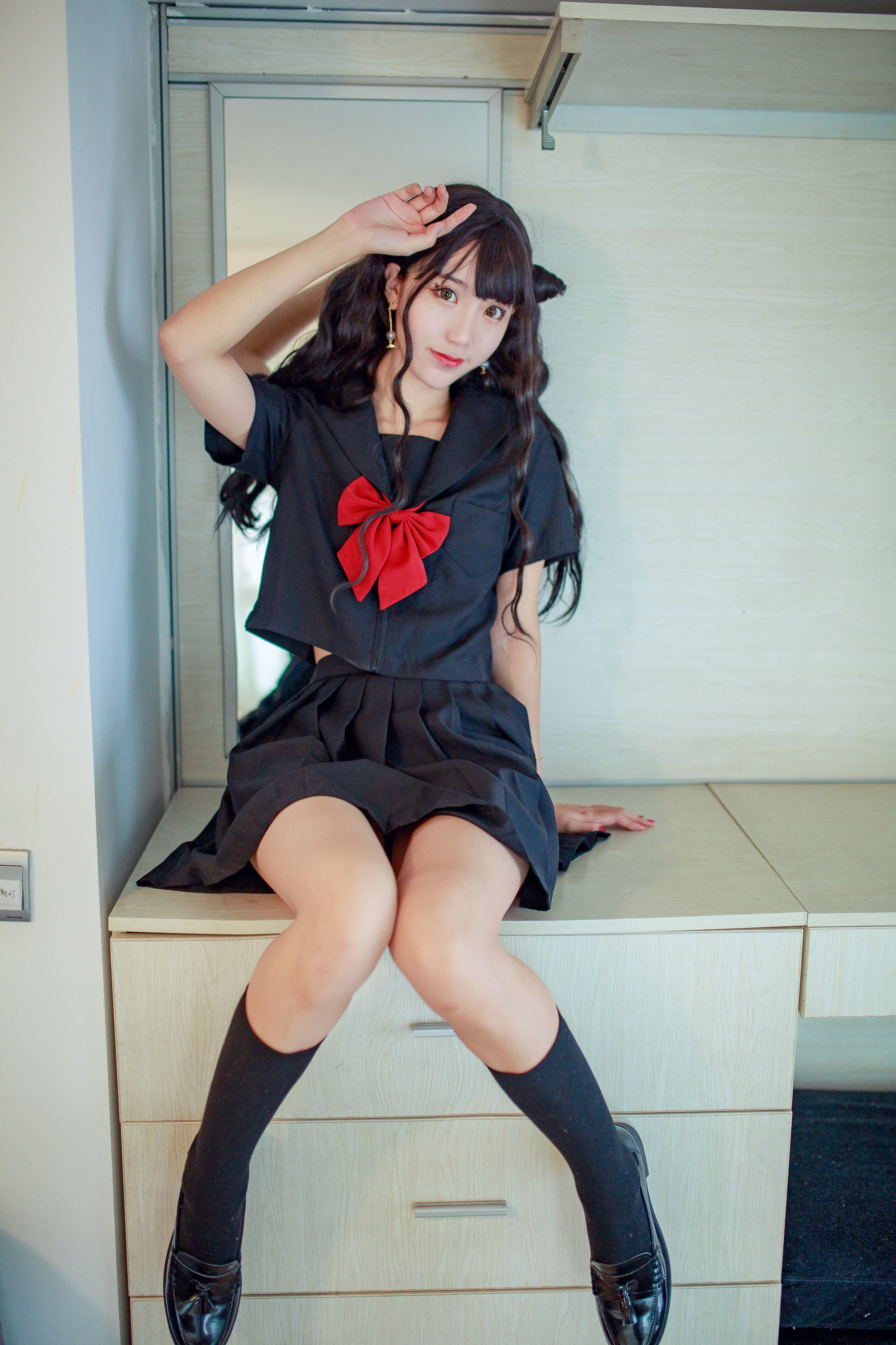 [萝莉COS] 黑川 - 小恶魔JK