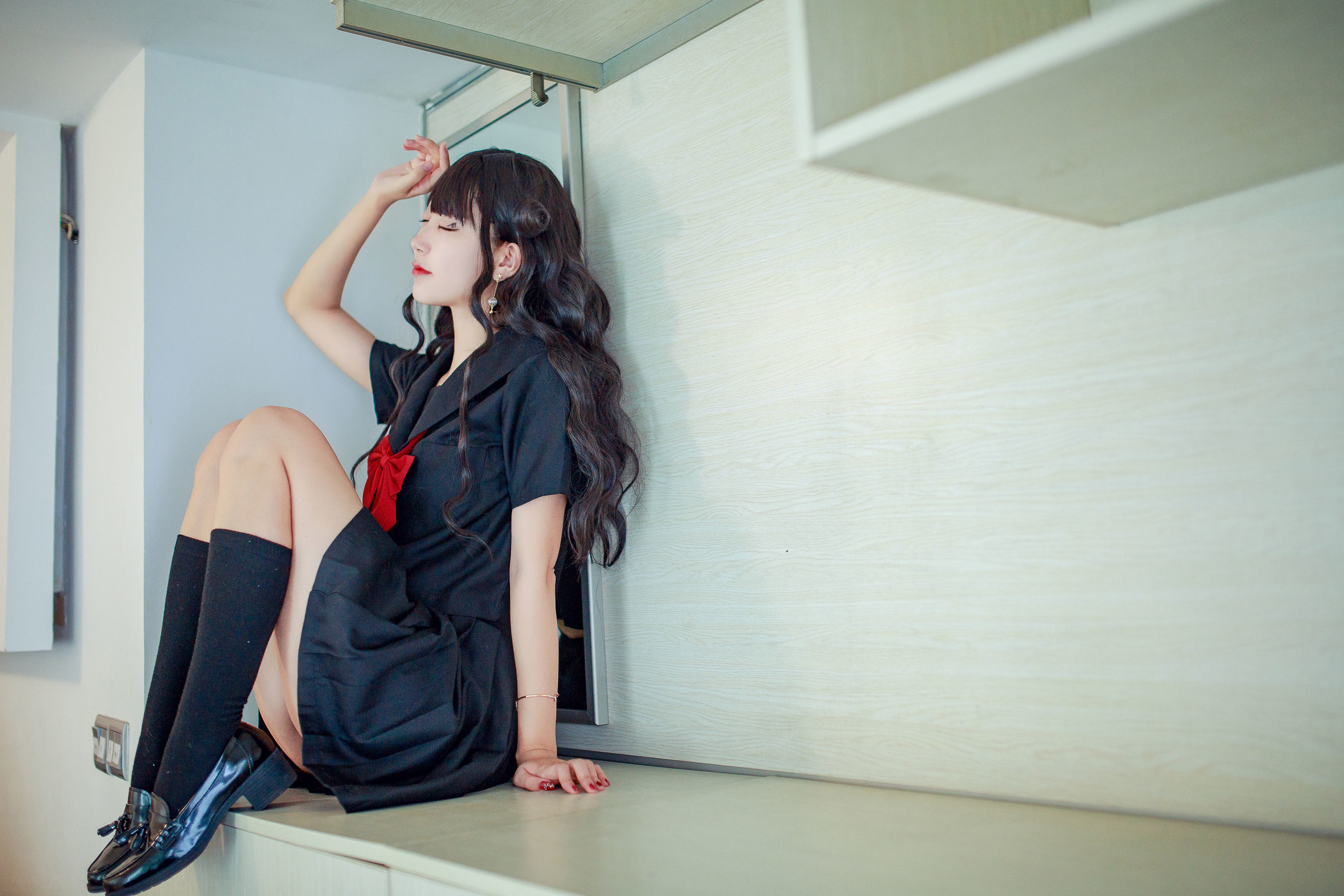 [萝莉COS] 黑川 - 小恶魔JK