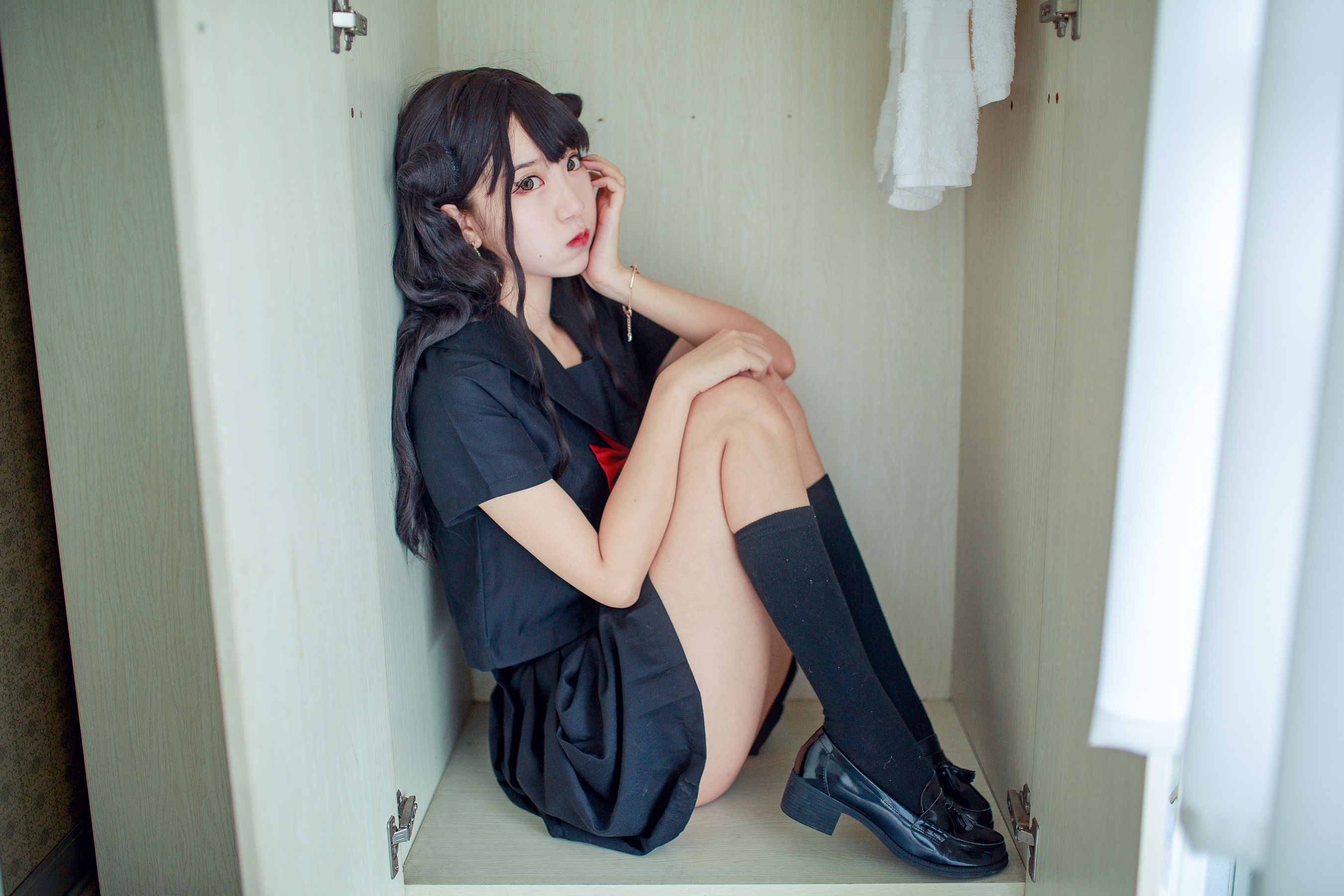 [萝莉COS] 黑川 - 小恶魔JK