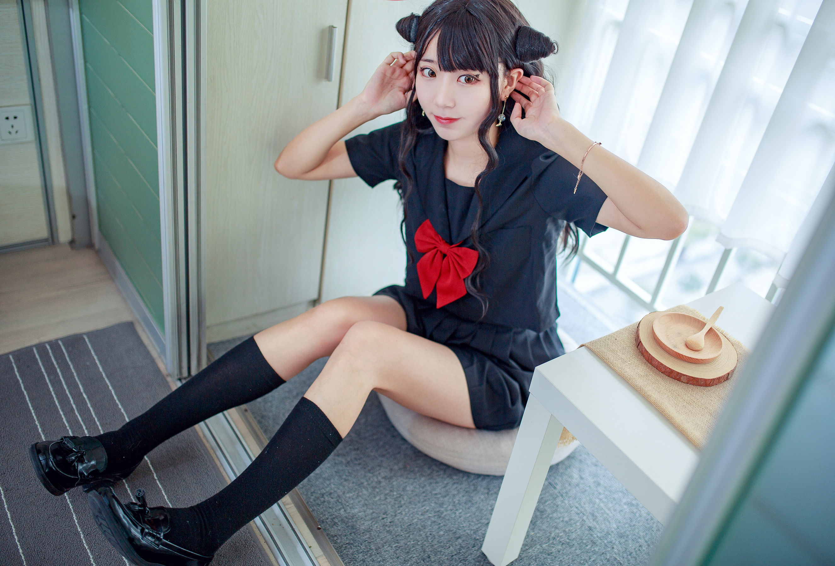 [萝莉COS] 黑川 - 小恶魔JK