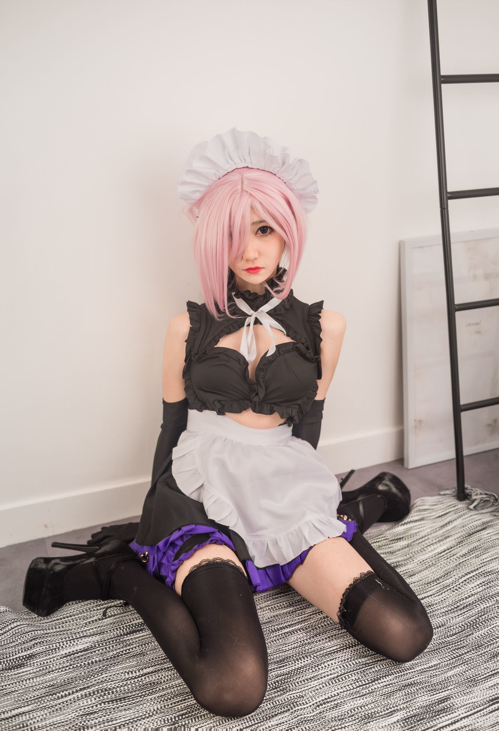[萝莉COS] 南桃Momoko - 玛修女仆
