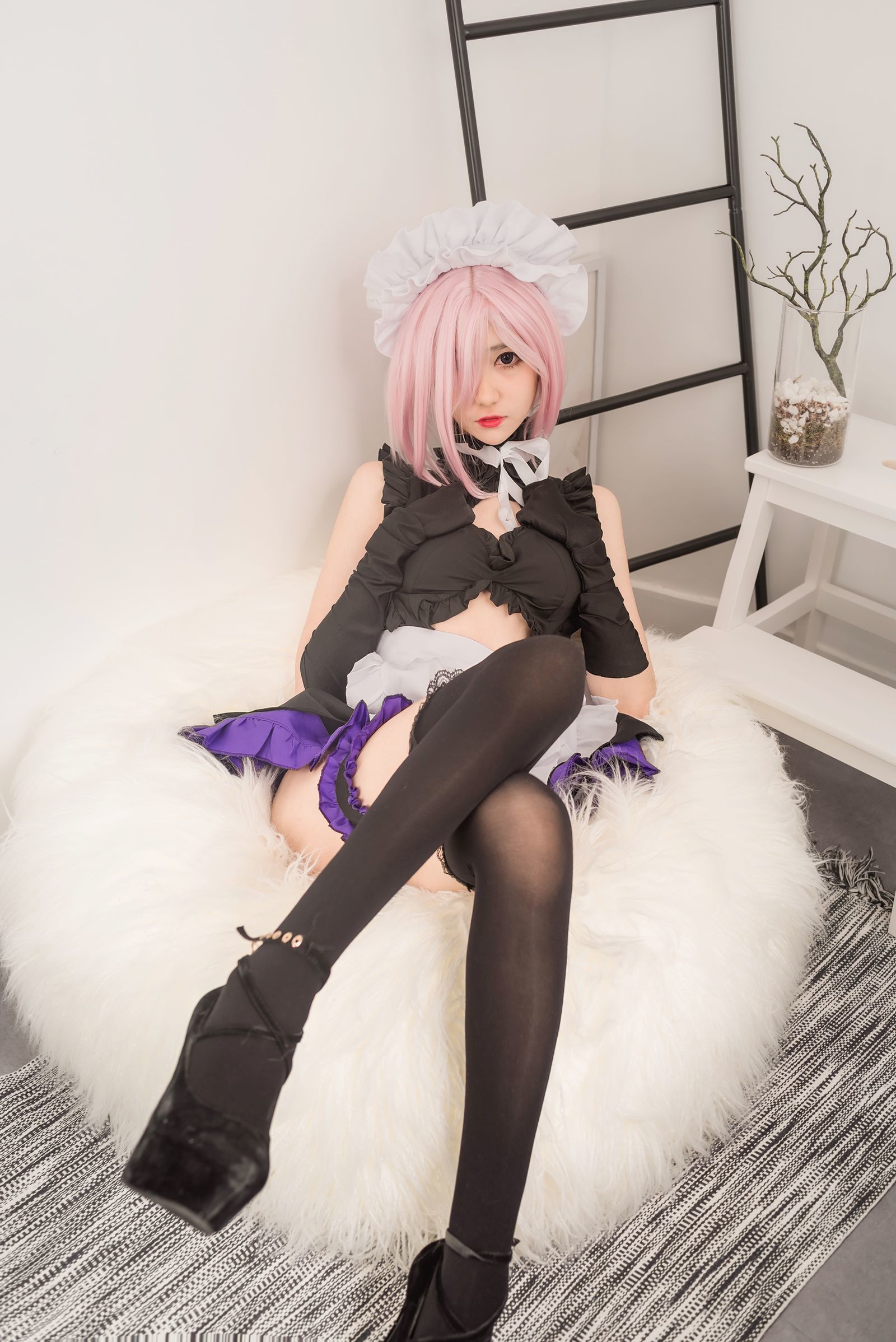 [萝莉COS] 南桃Momoko - 玛修女仆