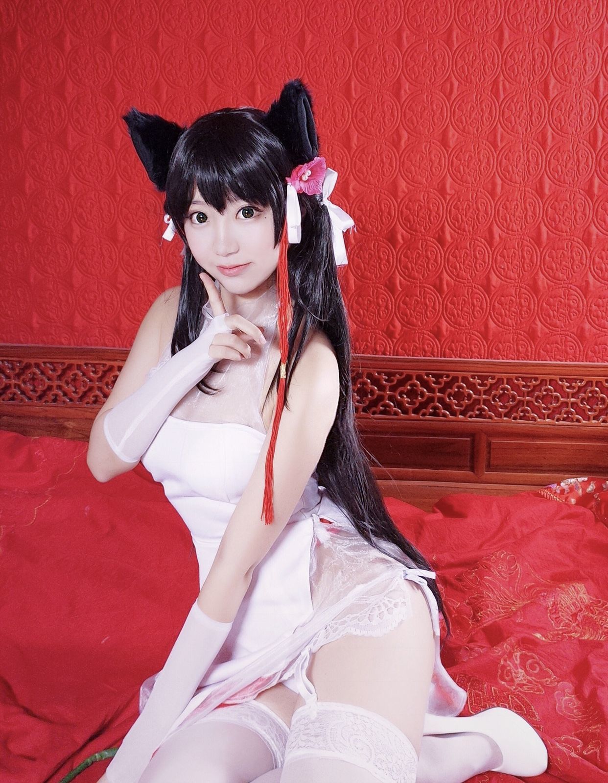 [萝莉COS] 黑川 - 獒犬旗袍