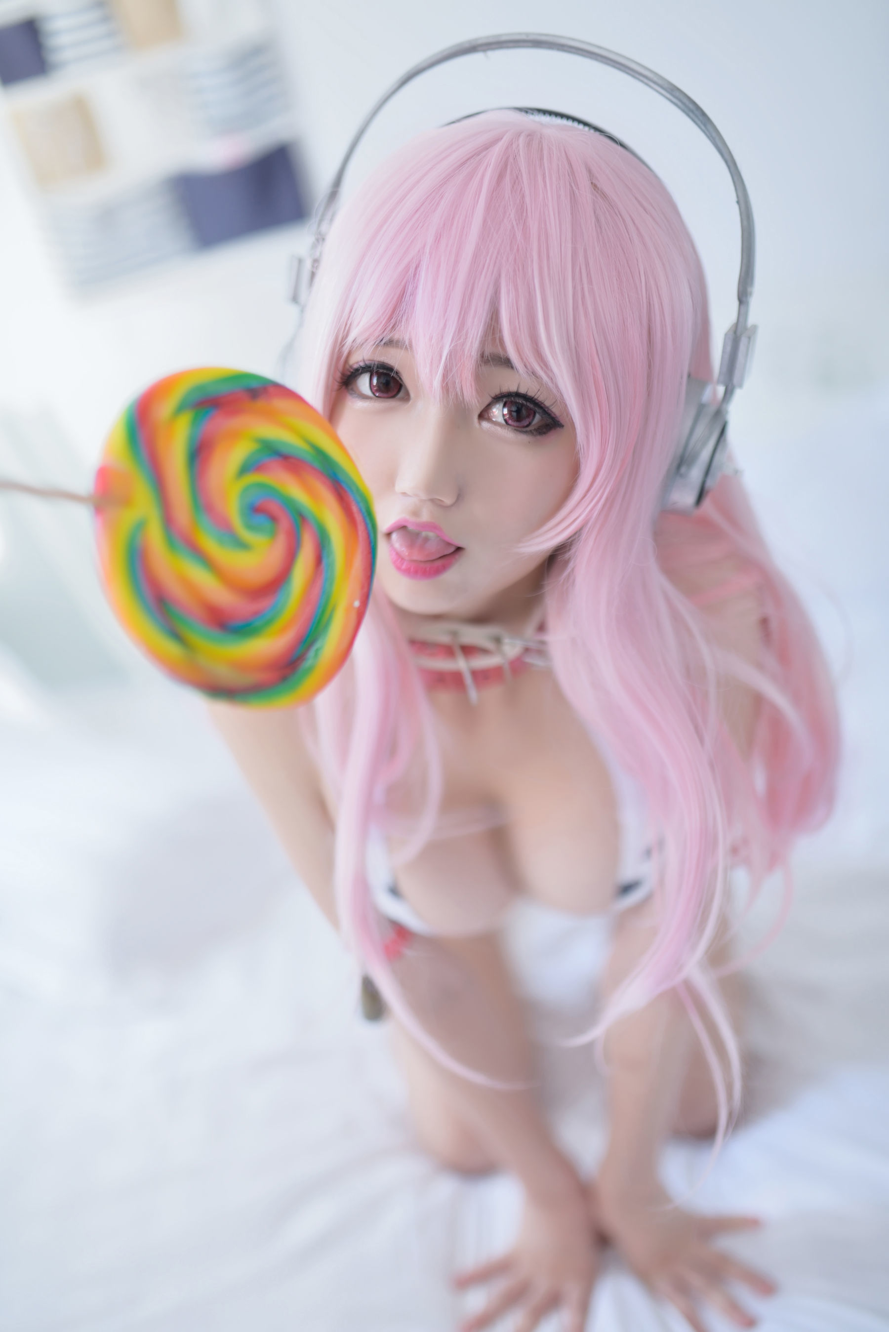 [萝莉COS] NAGISA魔物喵 Super Sonico 索尼子