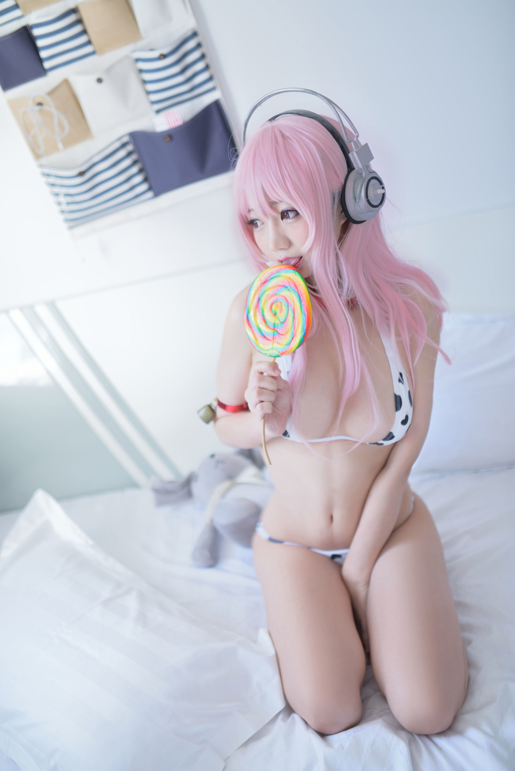 [萝莉COS] NAGISA魔物喵 Super Sonico 索尼子