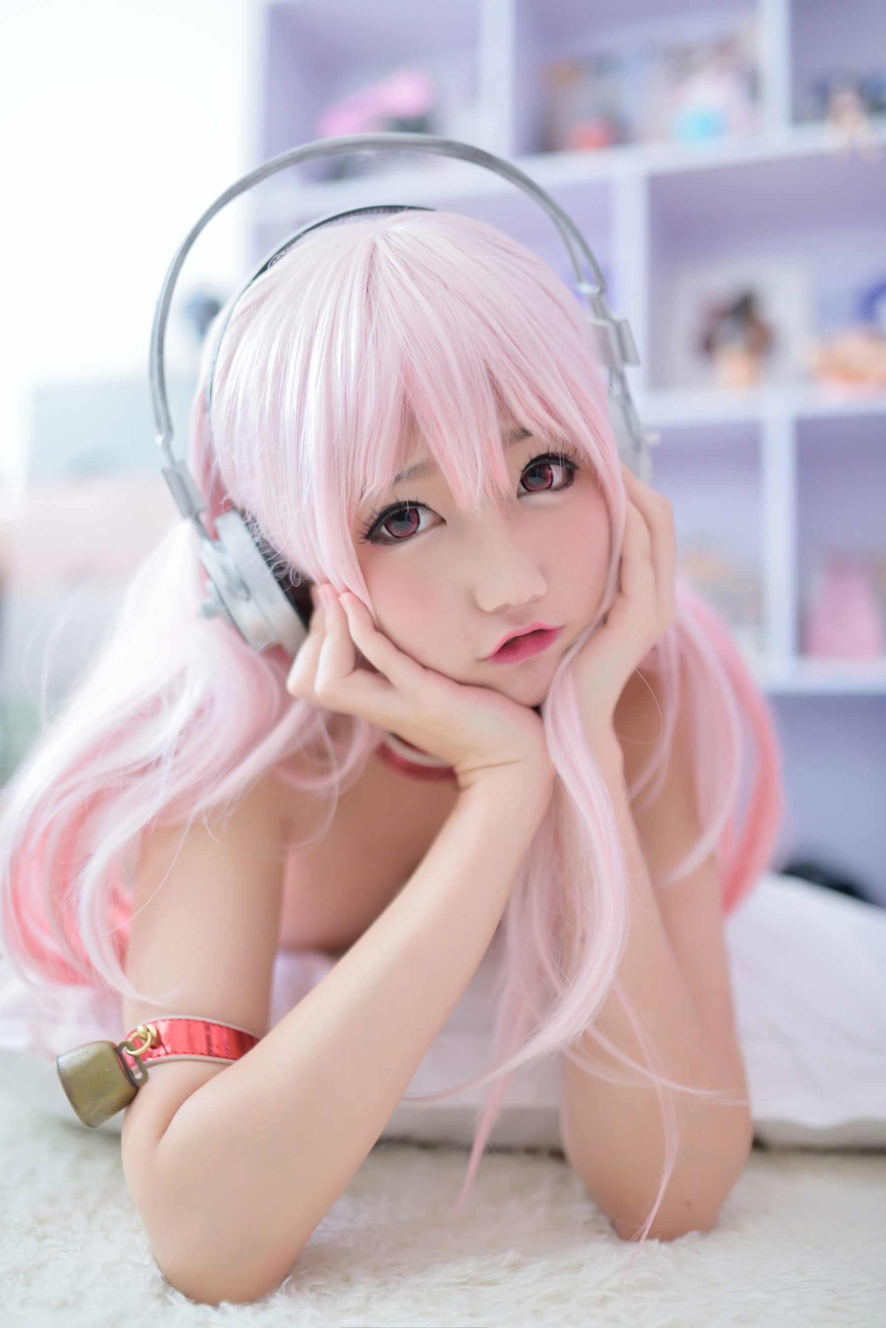 [萝莉COS] NAGISA魔物喵 Super Sonico 索尼子