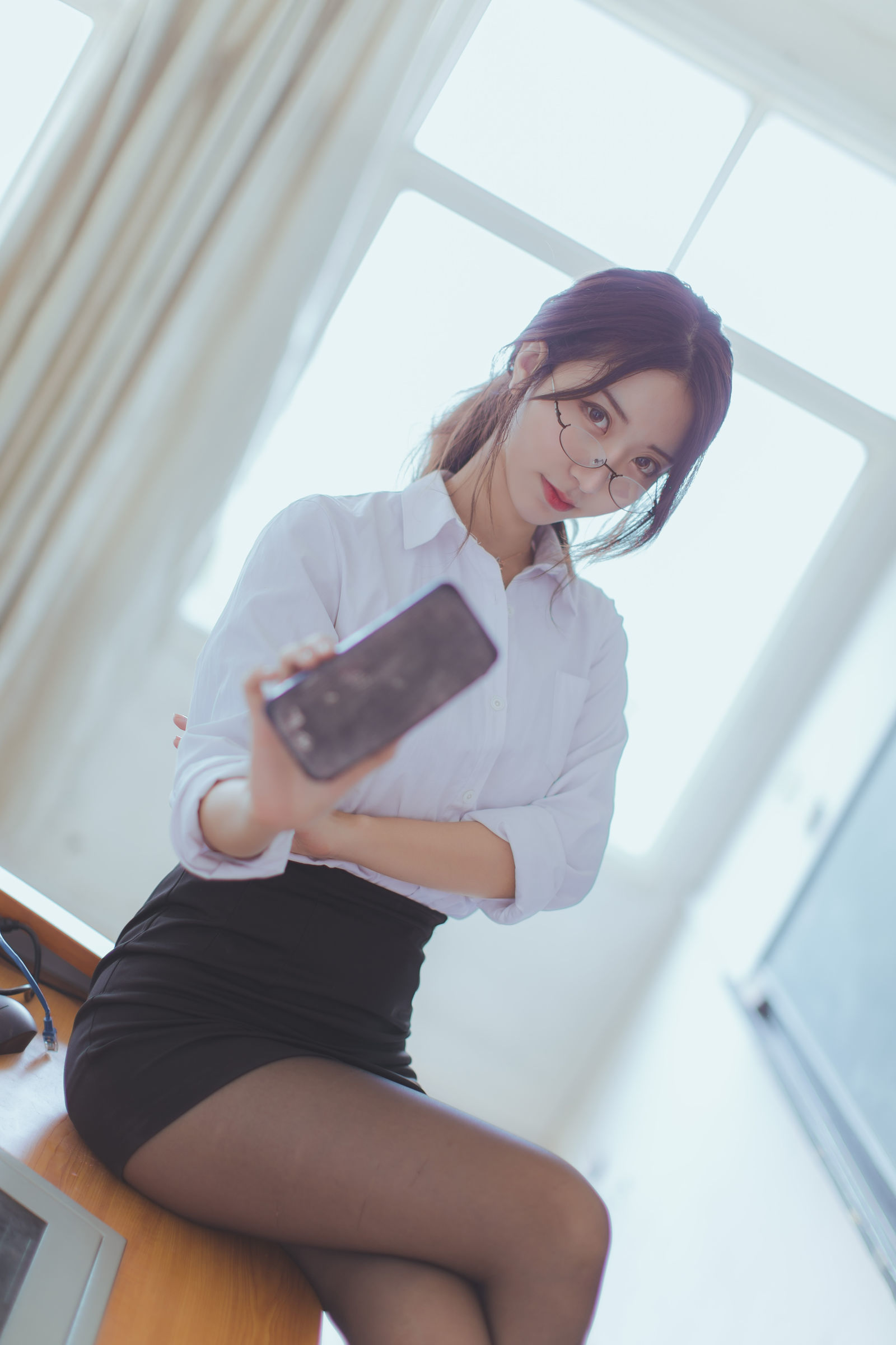 [萝莉COS] 黑川 - 黑丝教师