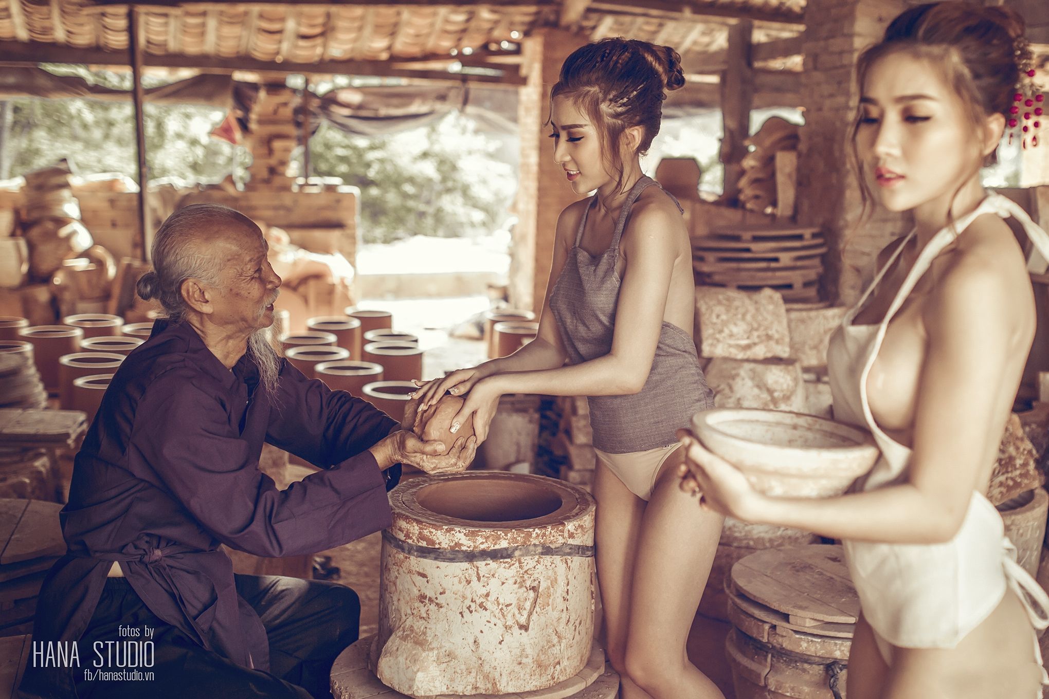 [越南美女] Thuy Nga Pham 越南陶瓷村性感