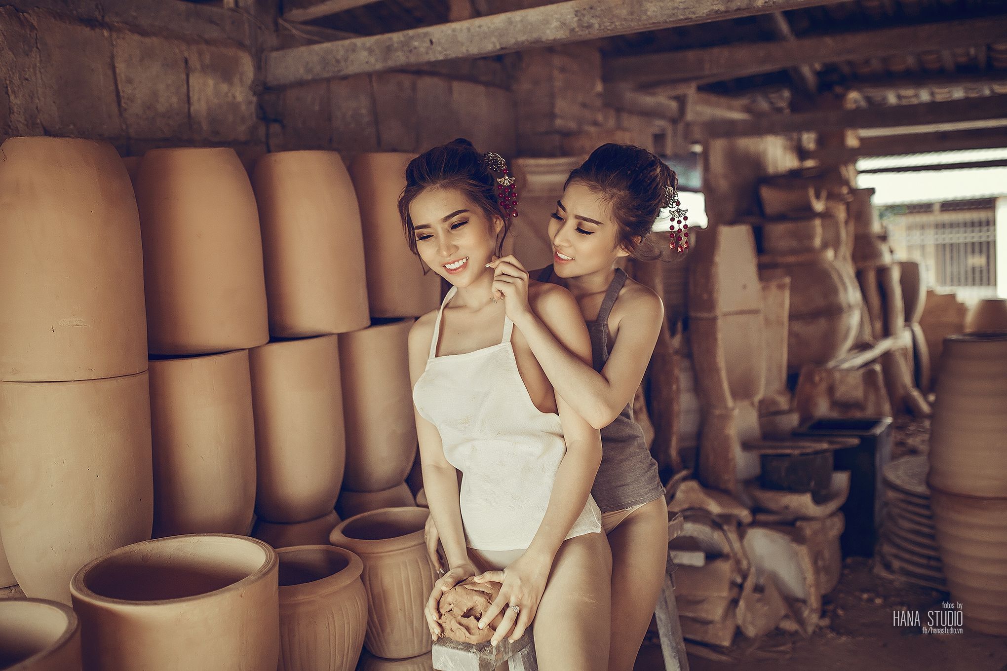 [越南美女] Thuy Nga Pham 越南陶瓷村性感
