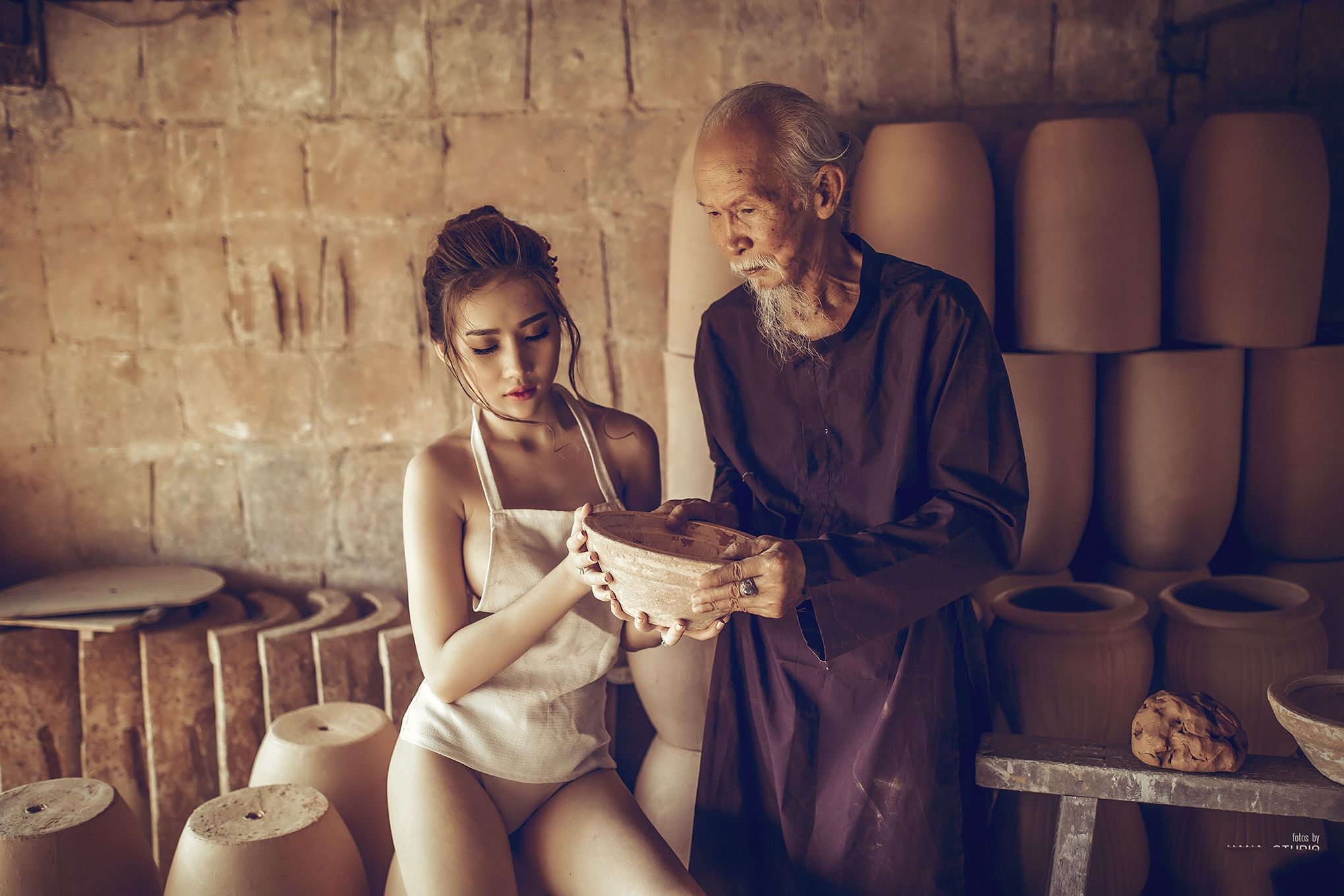 [越南美女] Thuy Nga Pham 越南陶瓷村性感