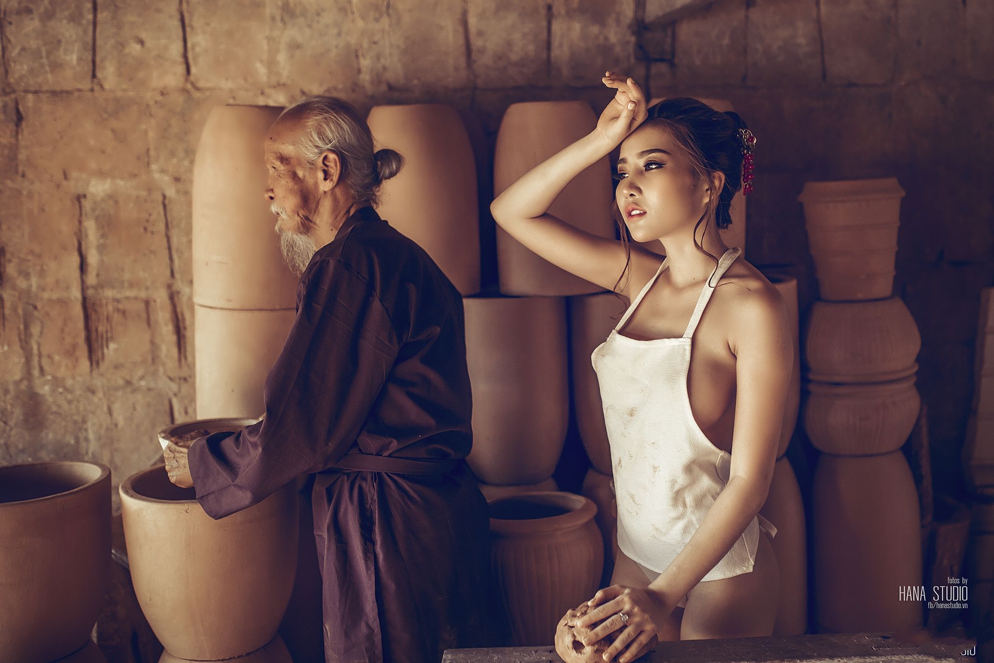 [越南美女] Thuy Nga Pham 越南陶瓷村性感