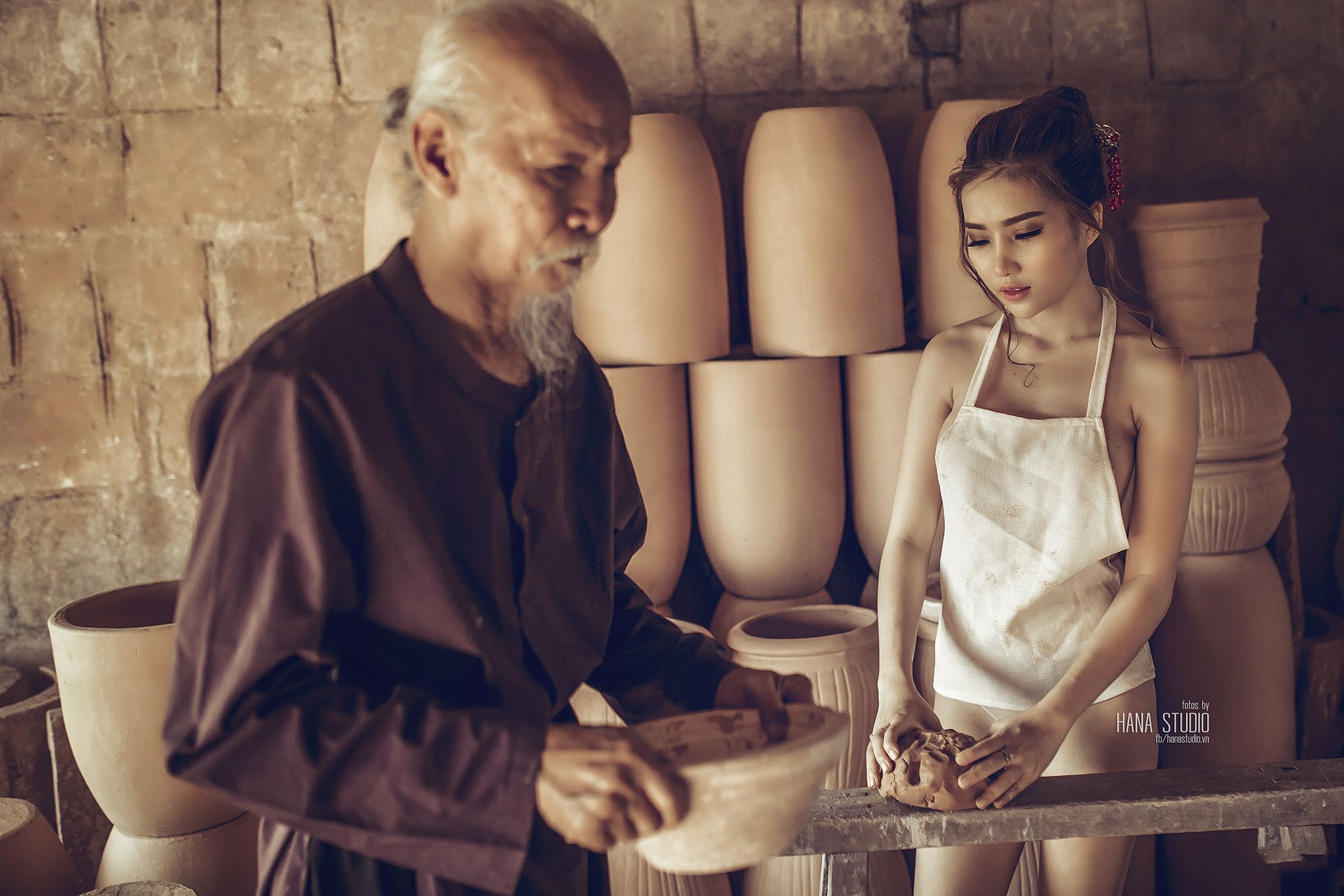 [越南美女] Thuy Nga Pham 越南陶瓷村性感