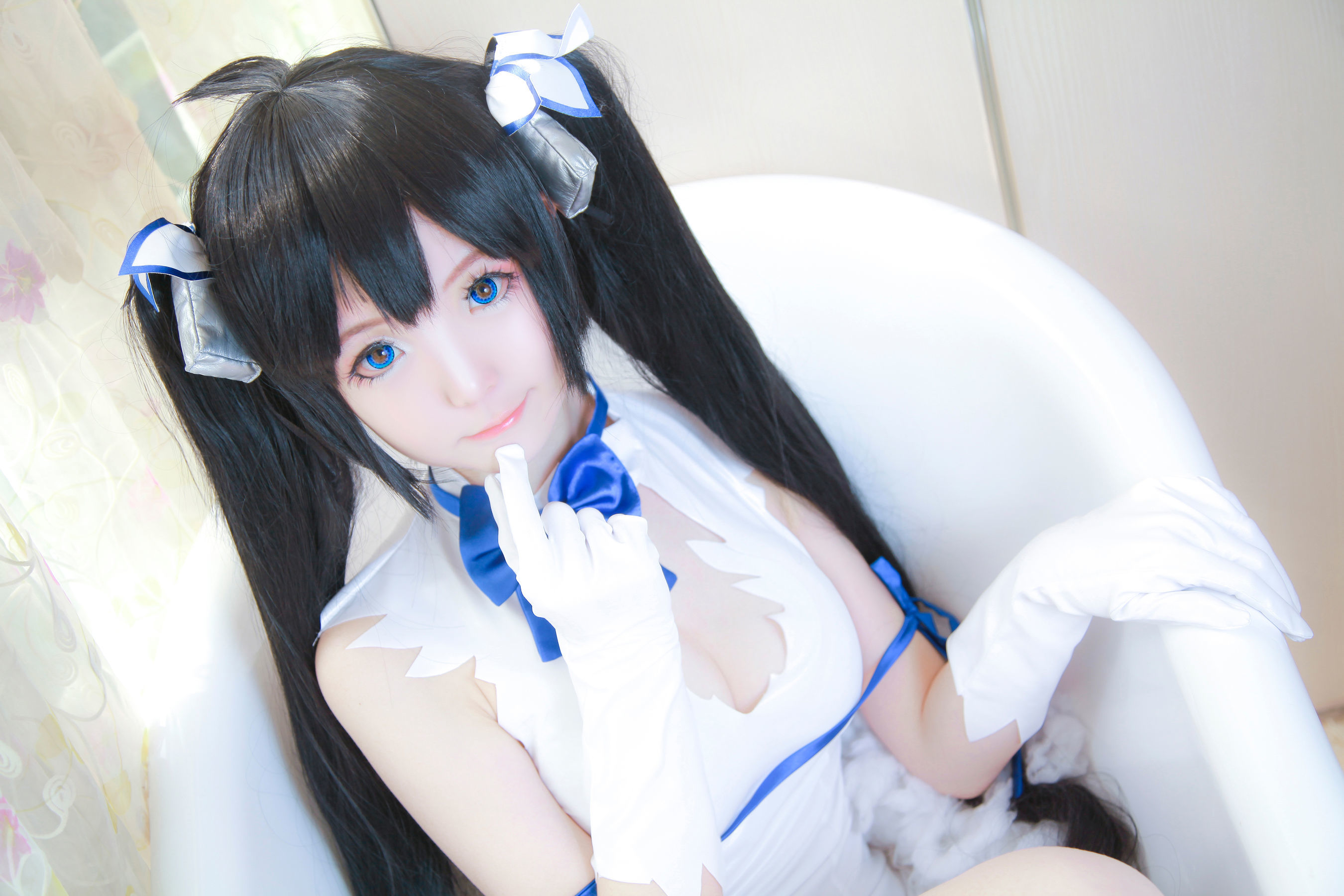 [萝莉COS] 一小央泽 - 赫提亚斯+黑兔+私摄