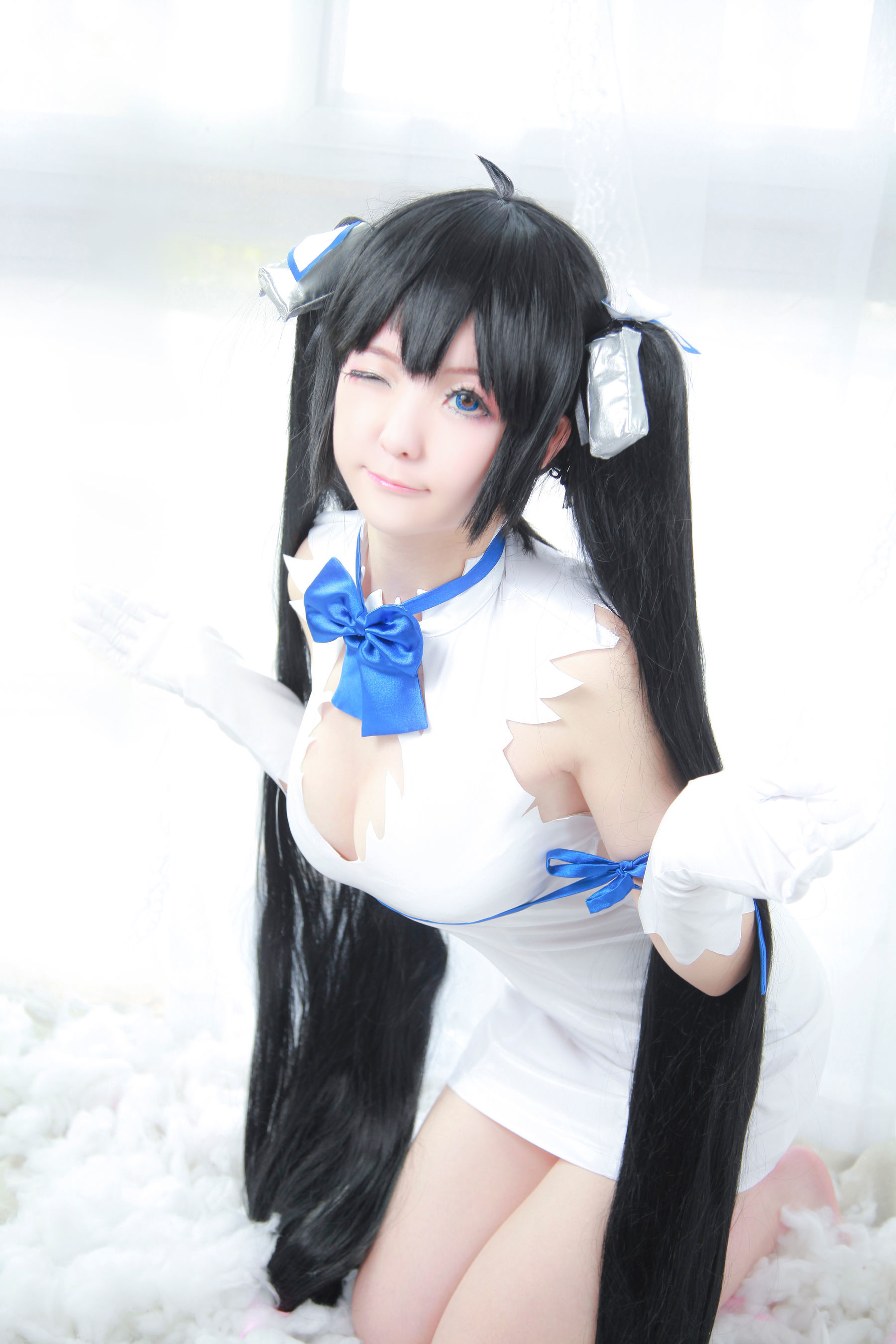 [萝莉COS] 一小央泽 - 赫提亚斯+黑兔+私摄