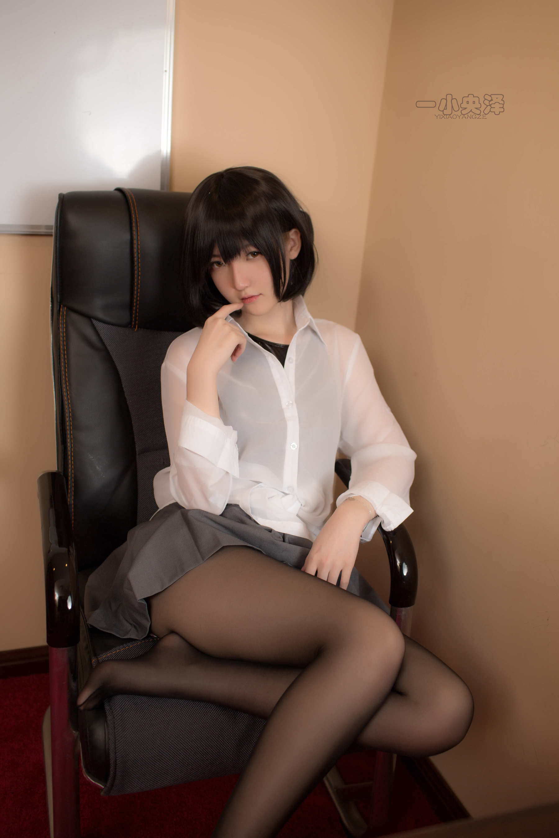 [萝莉COS] 一小央泽 - 黑丝