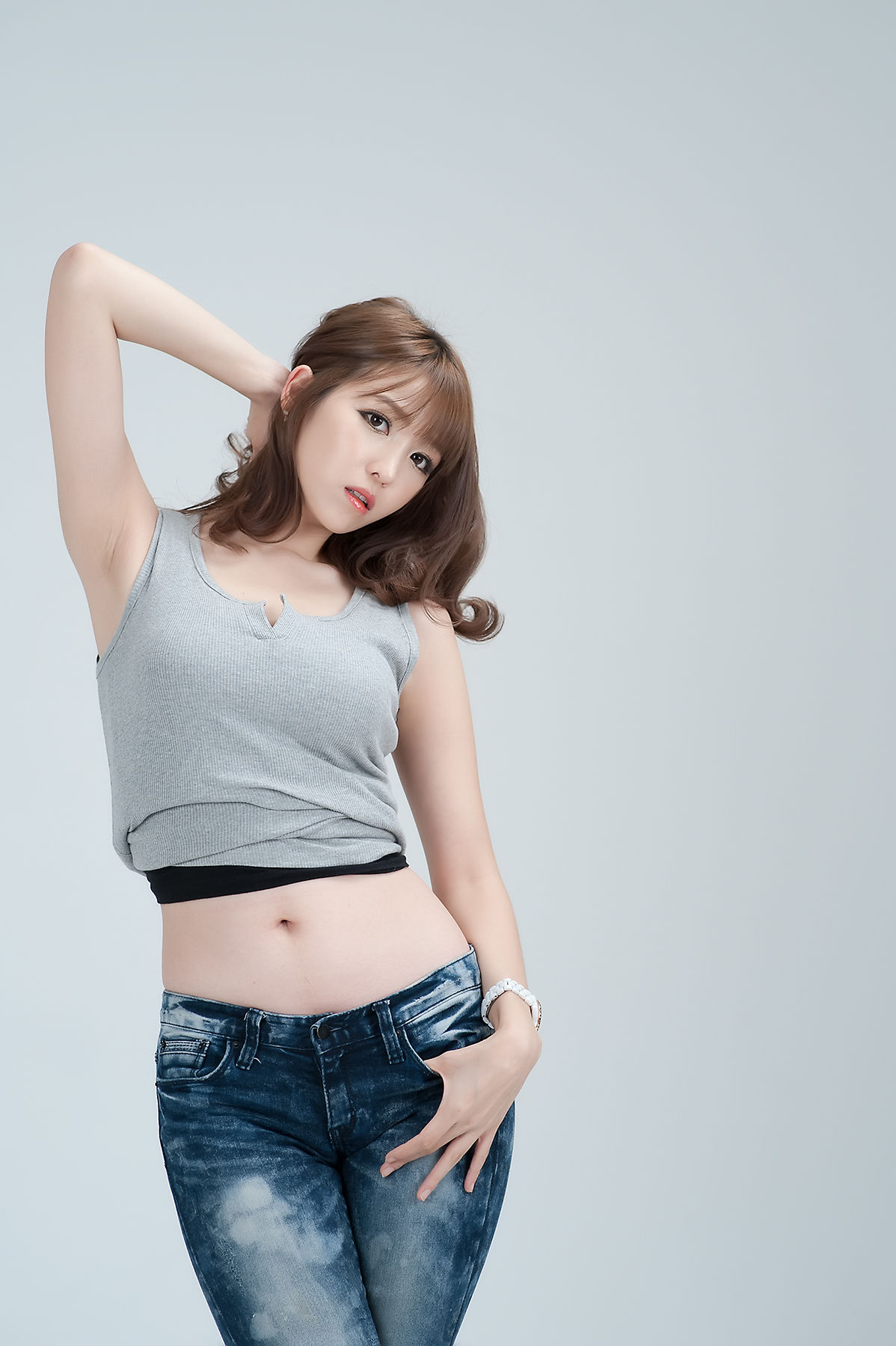 [韩国美女] 李恩慧 - 紧身牛仔裤2
