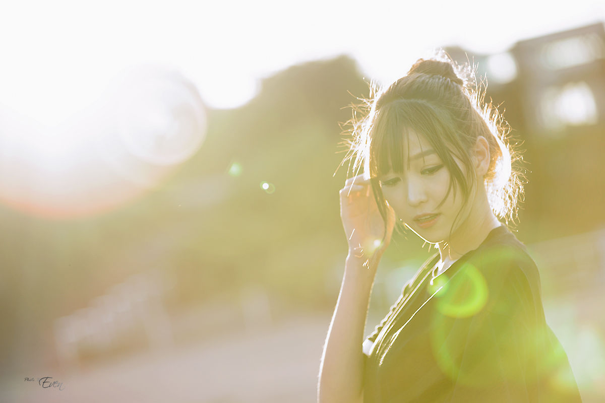 [韩国美女] 李恩慧 - 夕阳女神