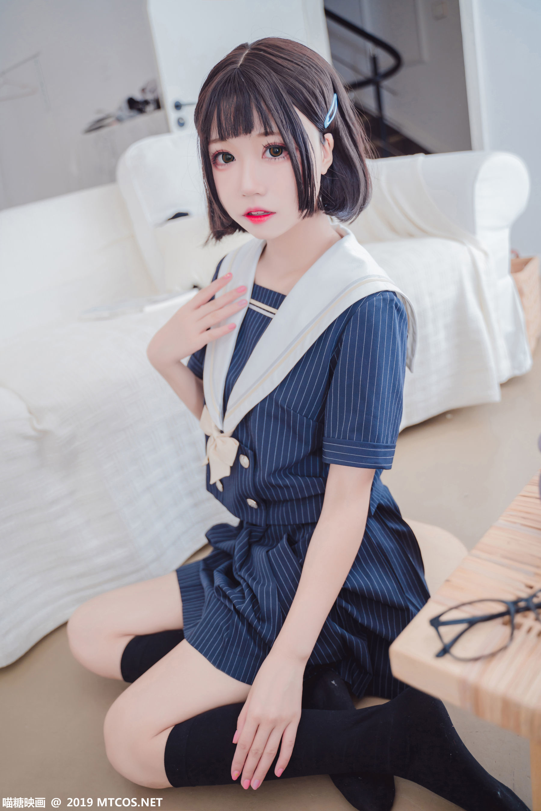 [喵糖映画] VOL.013 猫君君MaoJun JK制服