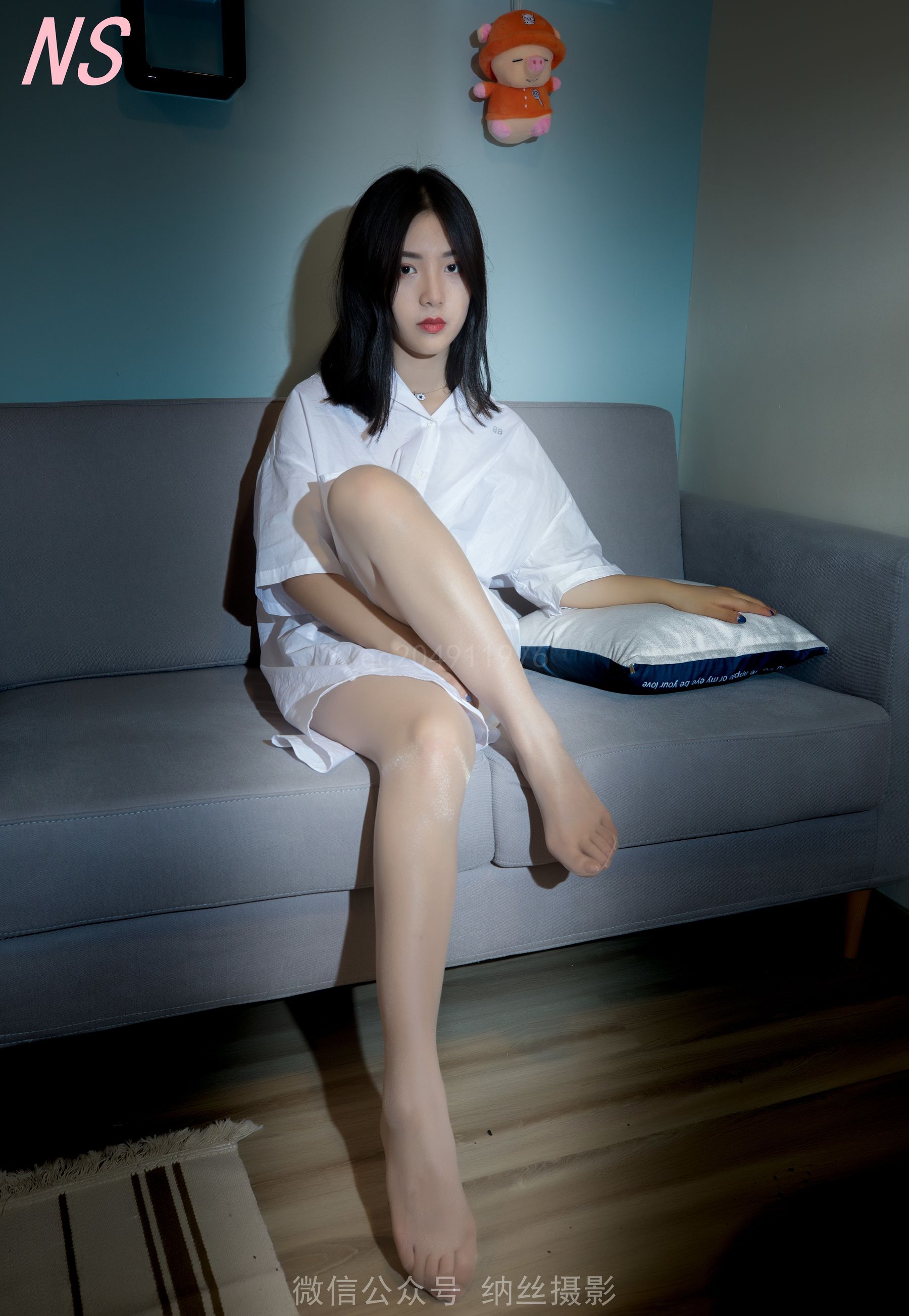 [纳丝摄影]  含玉 丝袜闺房