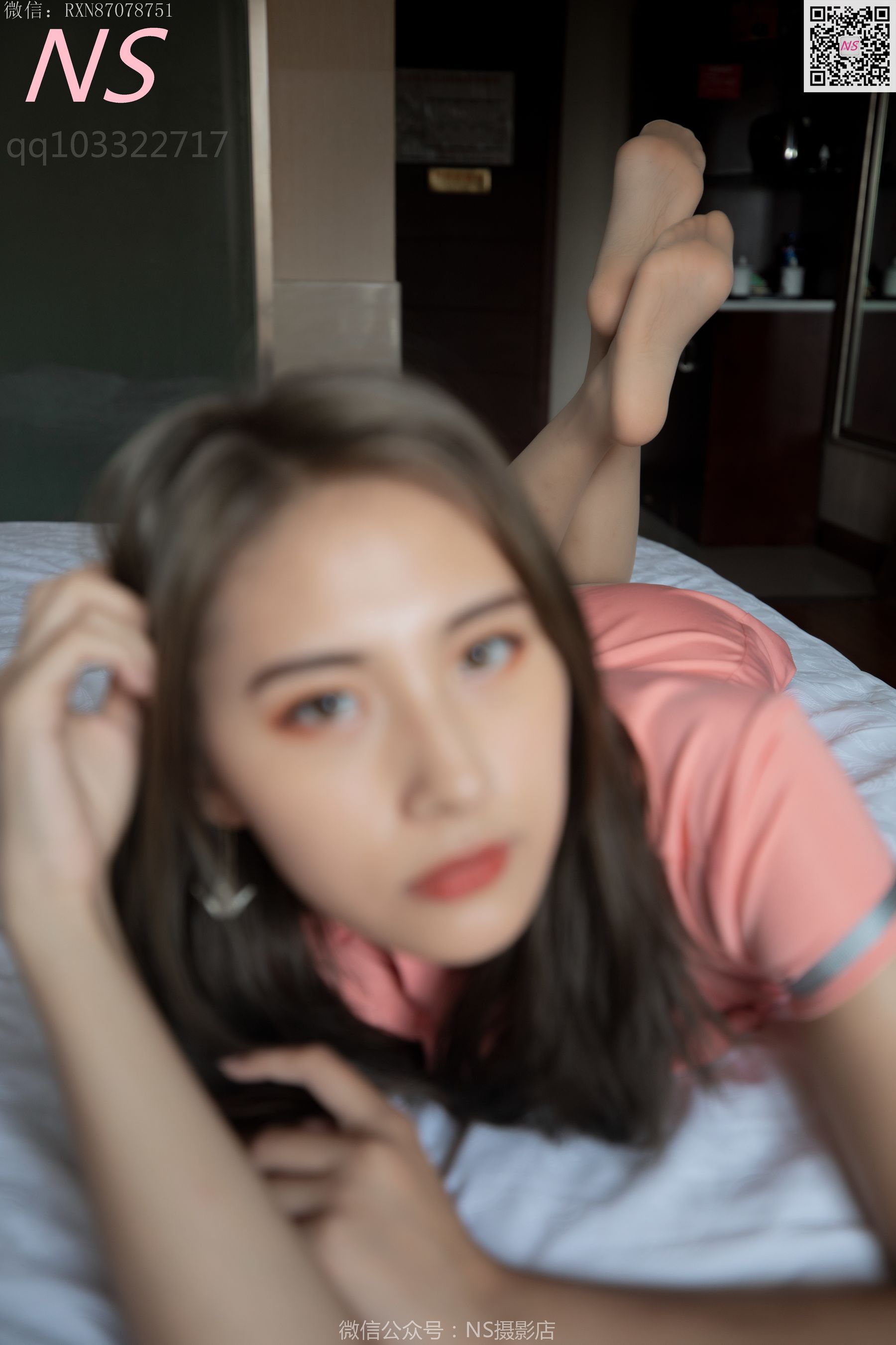 [纳丝摄影]  小允儿 明星脸丝袜美腿