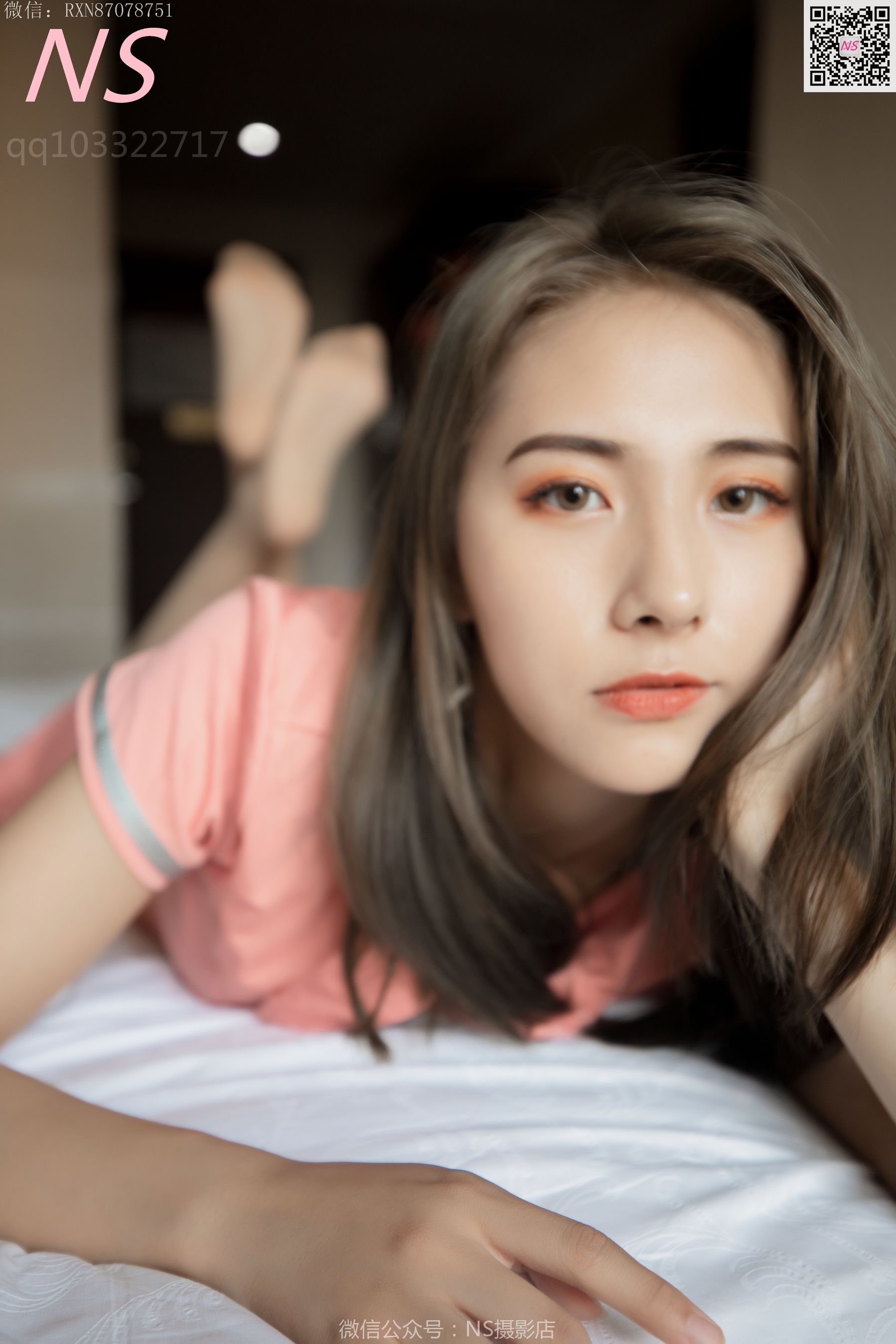 [纳丝摄影]  小允儿 明星脸丝袜美腿