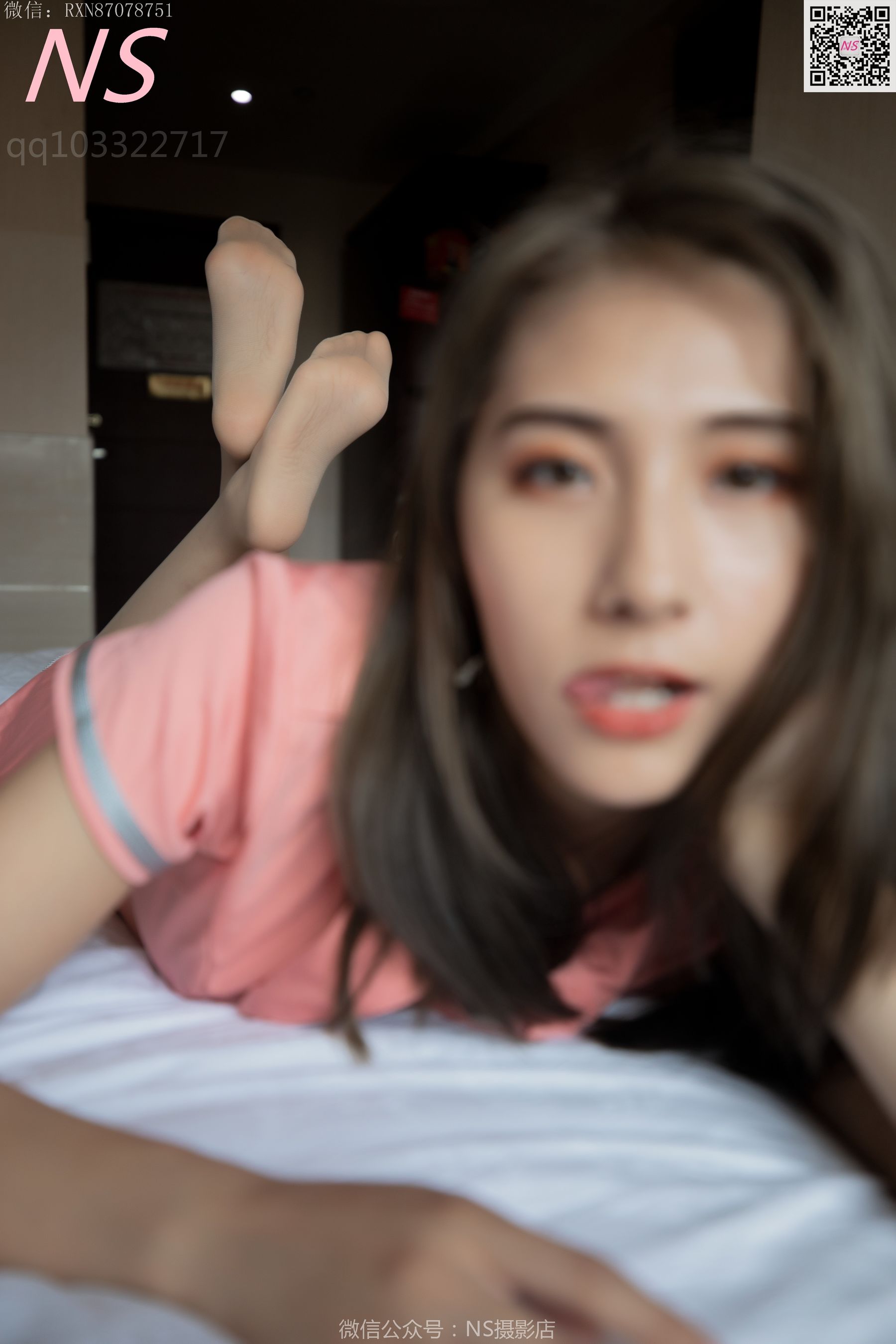 [纳丝摄影]  小允儿 明星脸丝袜美腿