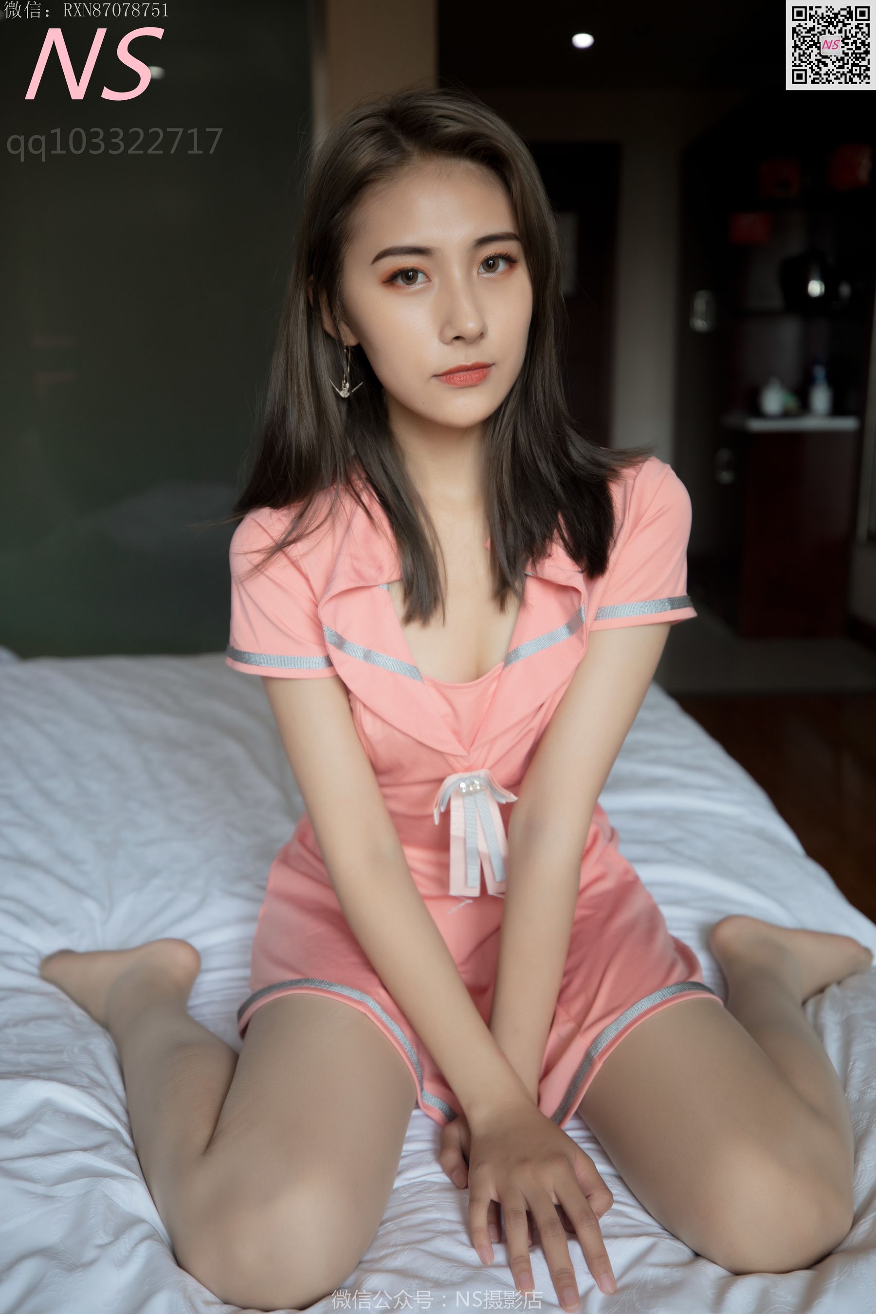 [纳丝摄影]  小允儿 明星脸丝袜美腿