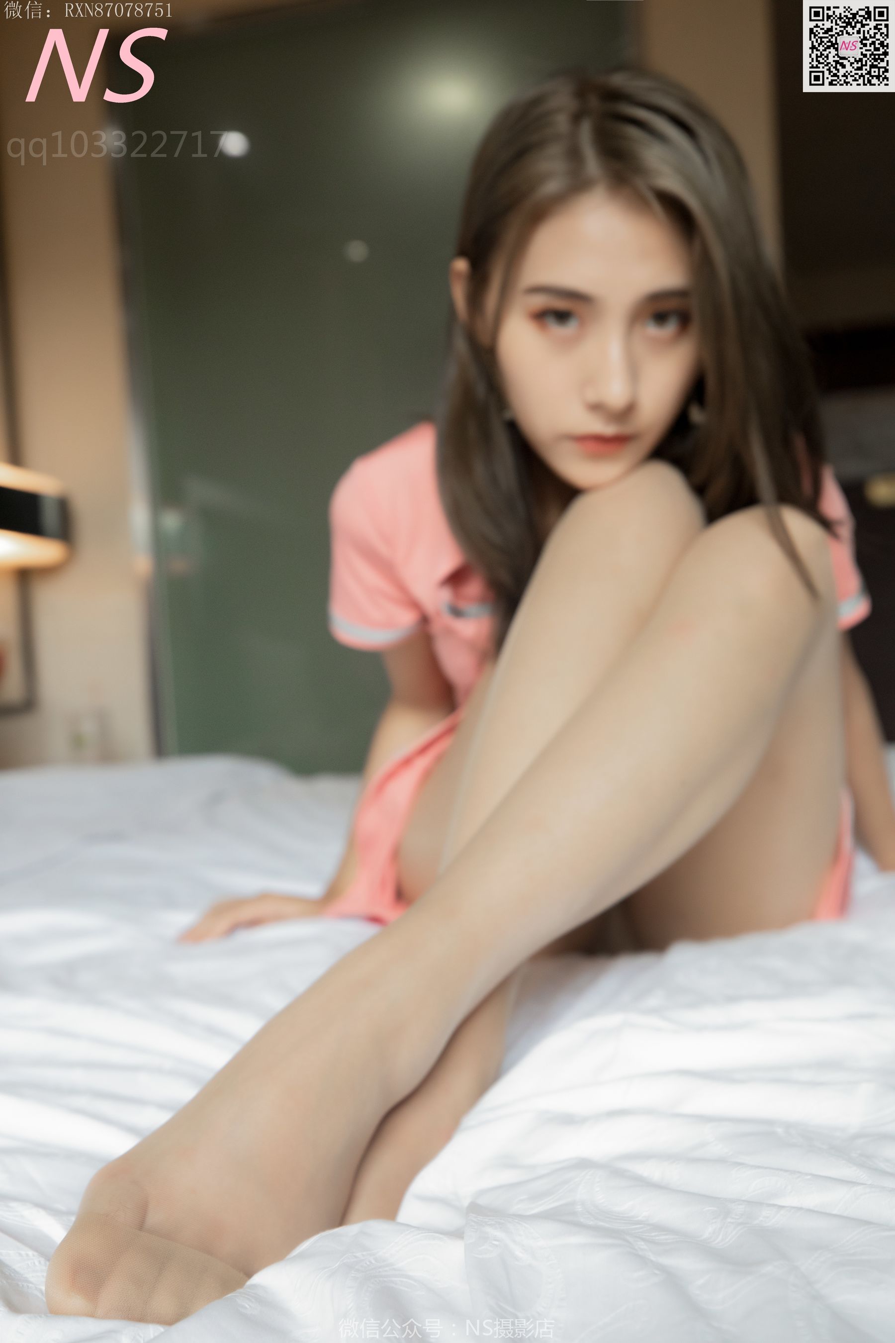 [纳丝摄影]  小允儿 明星脸丝袜美腿