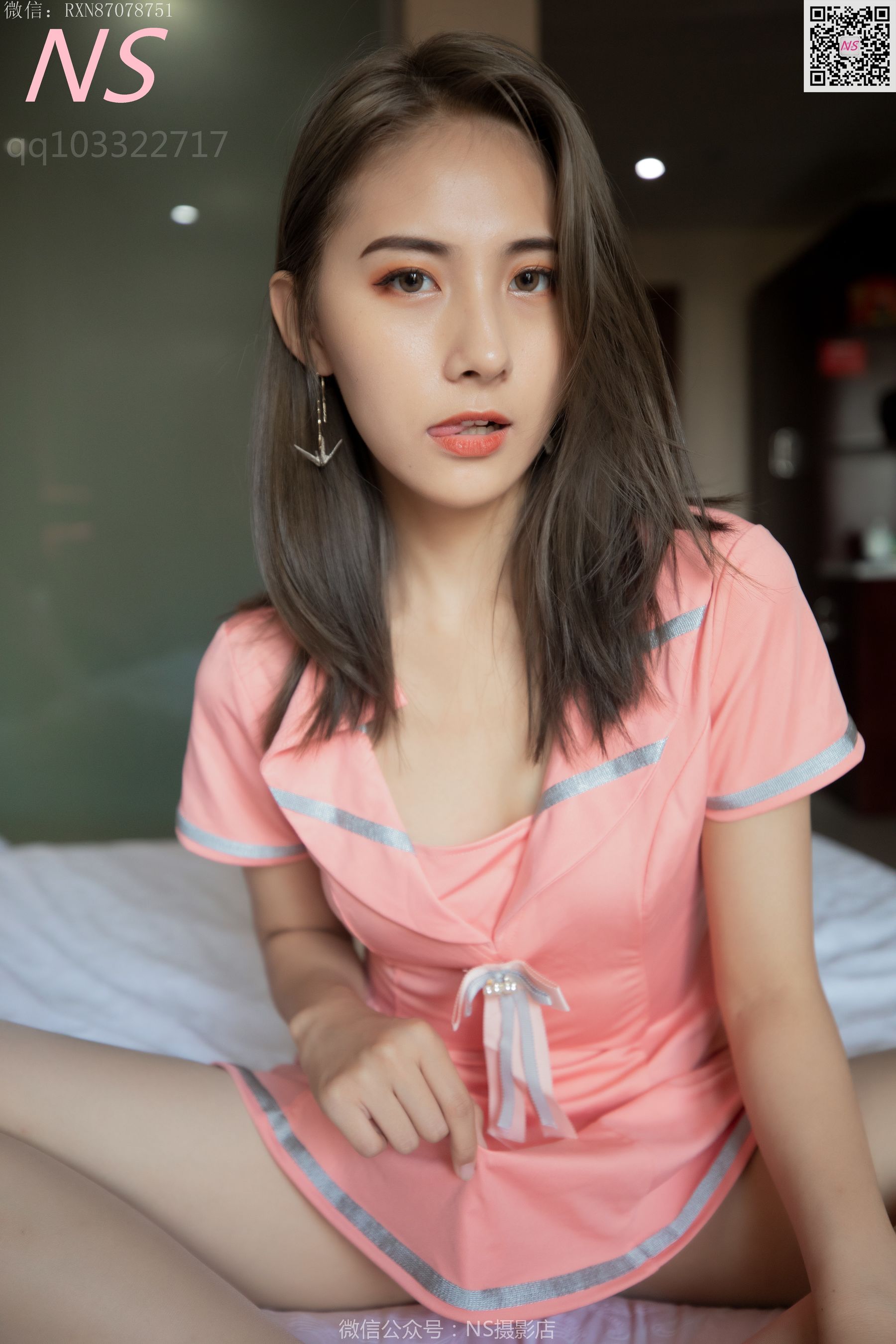 [纳丝摄影]  小允儿 明星脸丝袜美腿