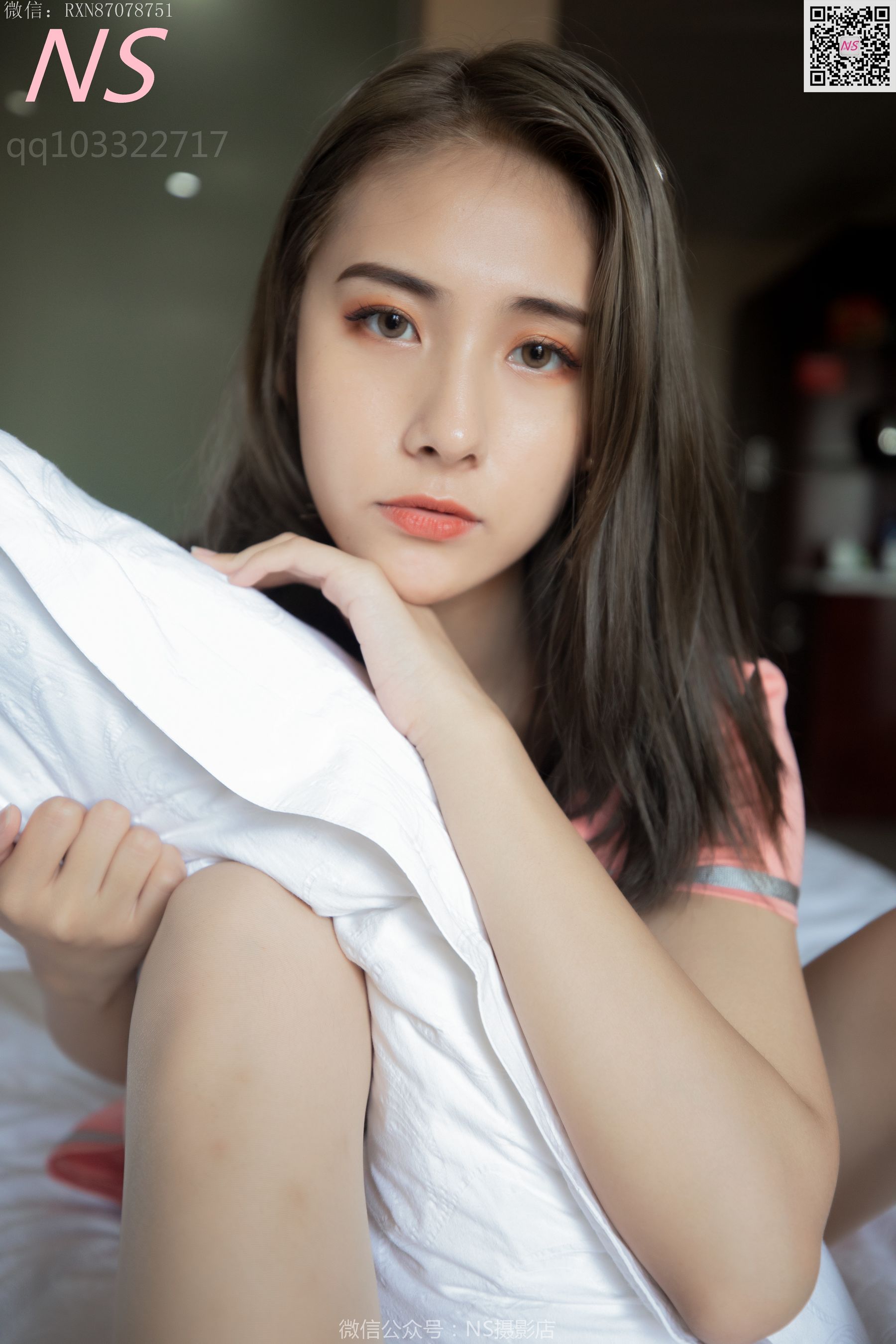 [纳丝摄影]  小允儿 明星脸丝袜美腿