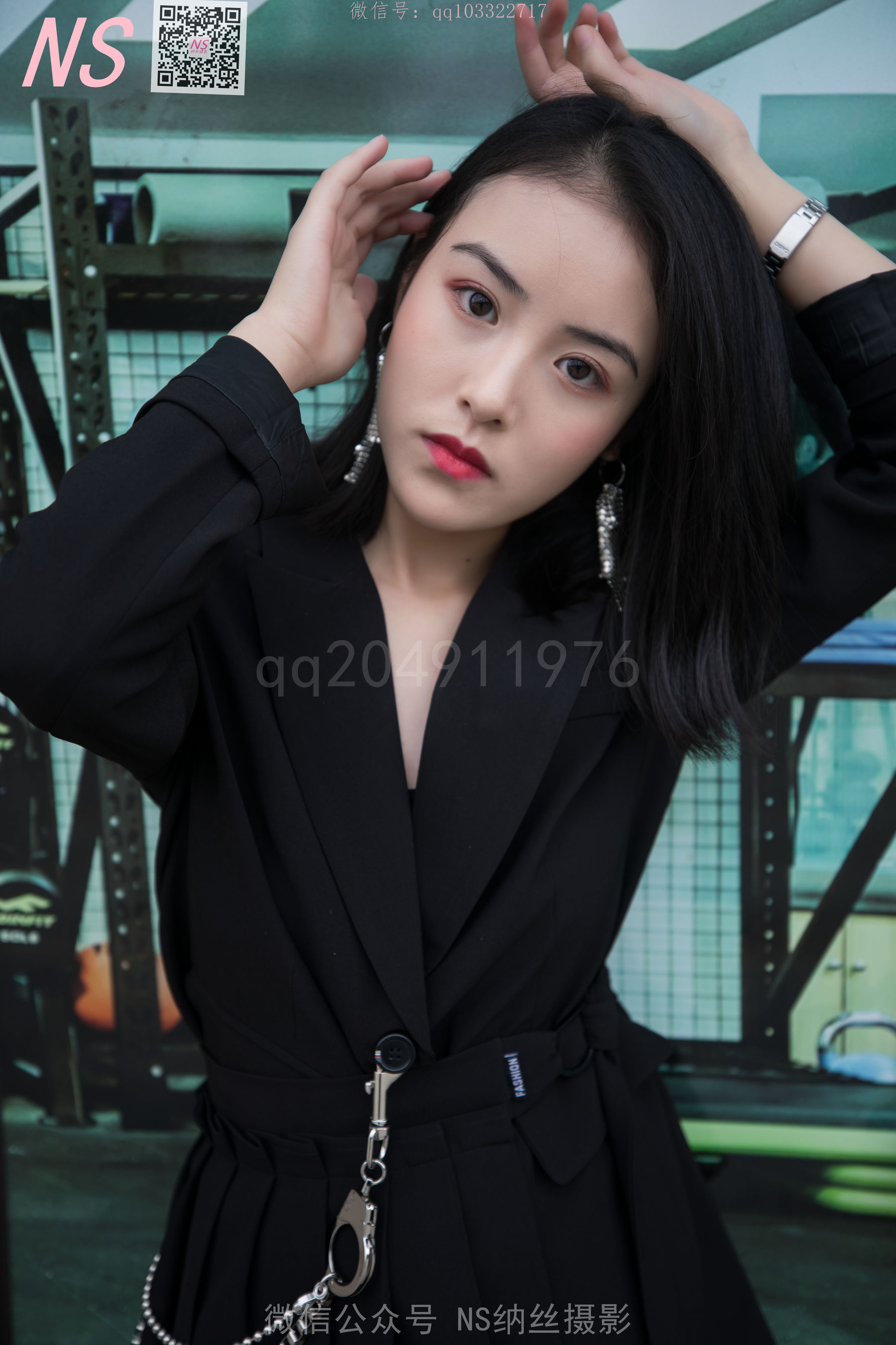 [纳丝摄影]  忆霜 特殊的美妙长靴丝袜