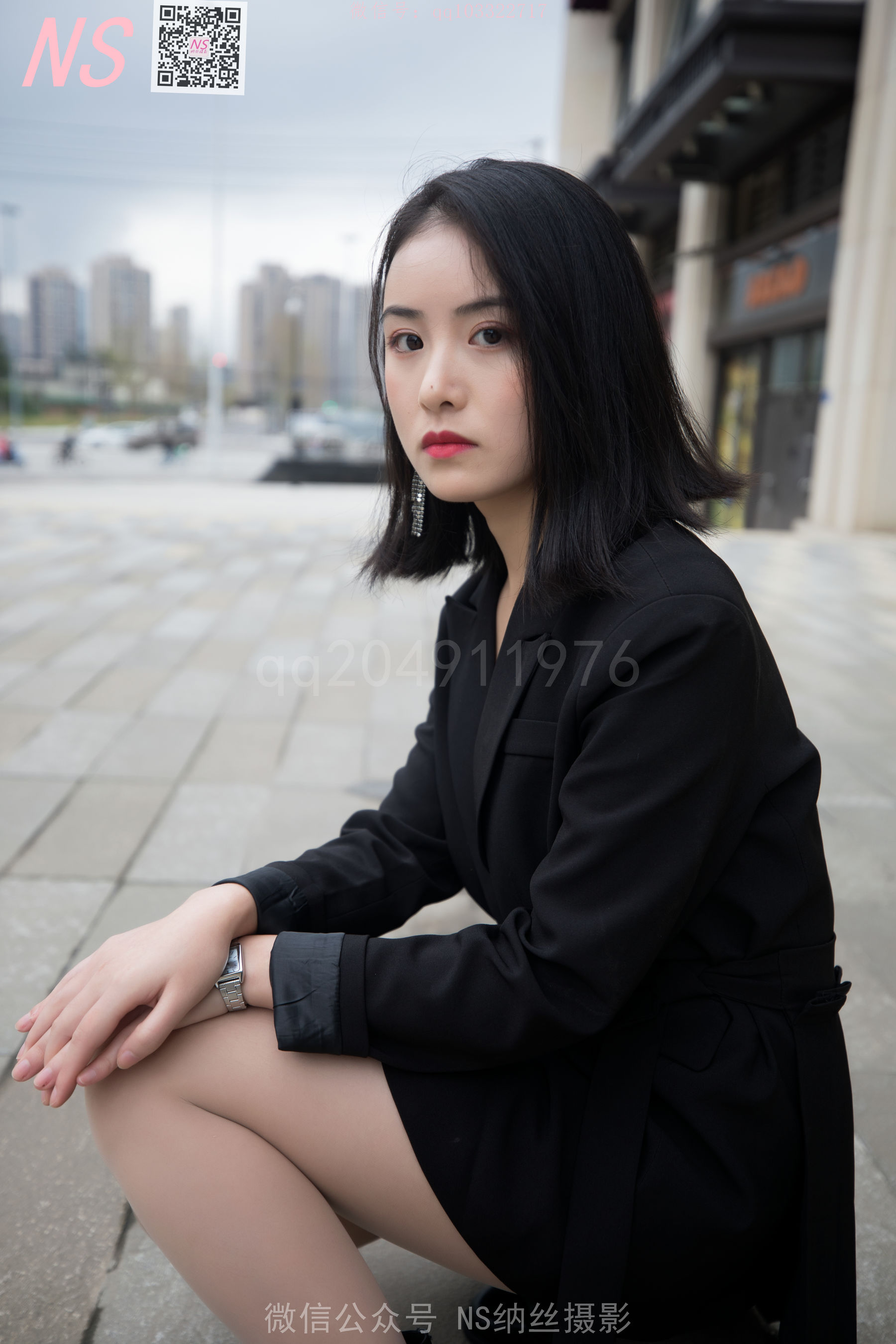 [纳丝摄影]  忆霜 特殊的美妙长靴丝袜