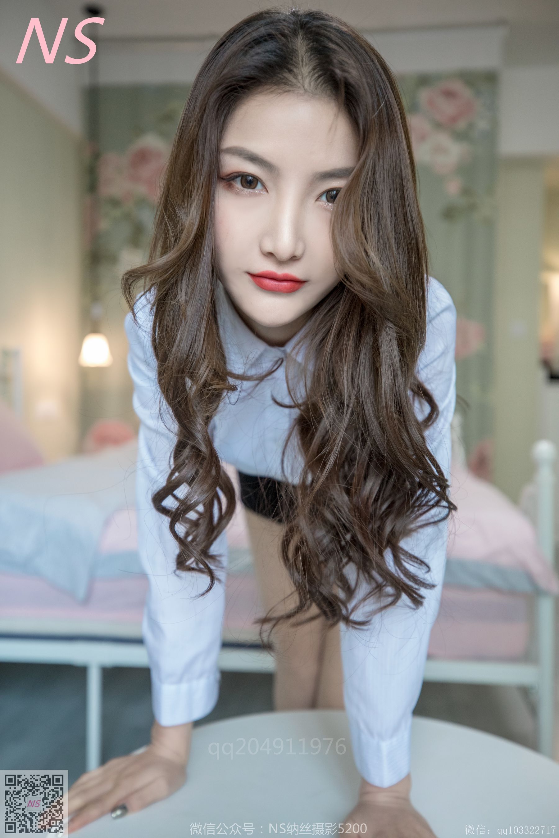 [纳丝摄影]  快手主播楠希 OL装